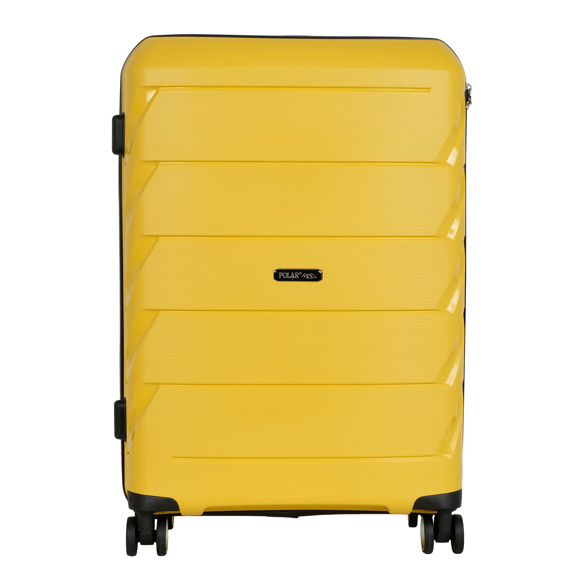 Комплект из 2х чемоданов POLAR РР819-2 Yellow (20", 24")