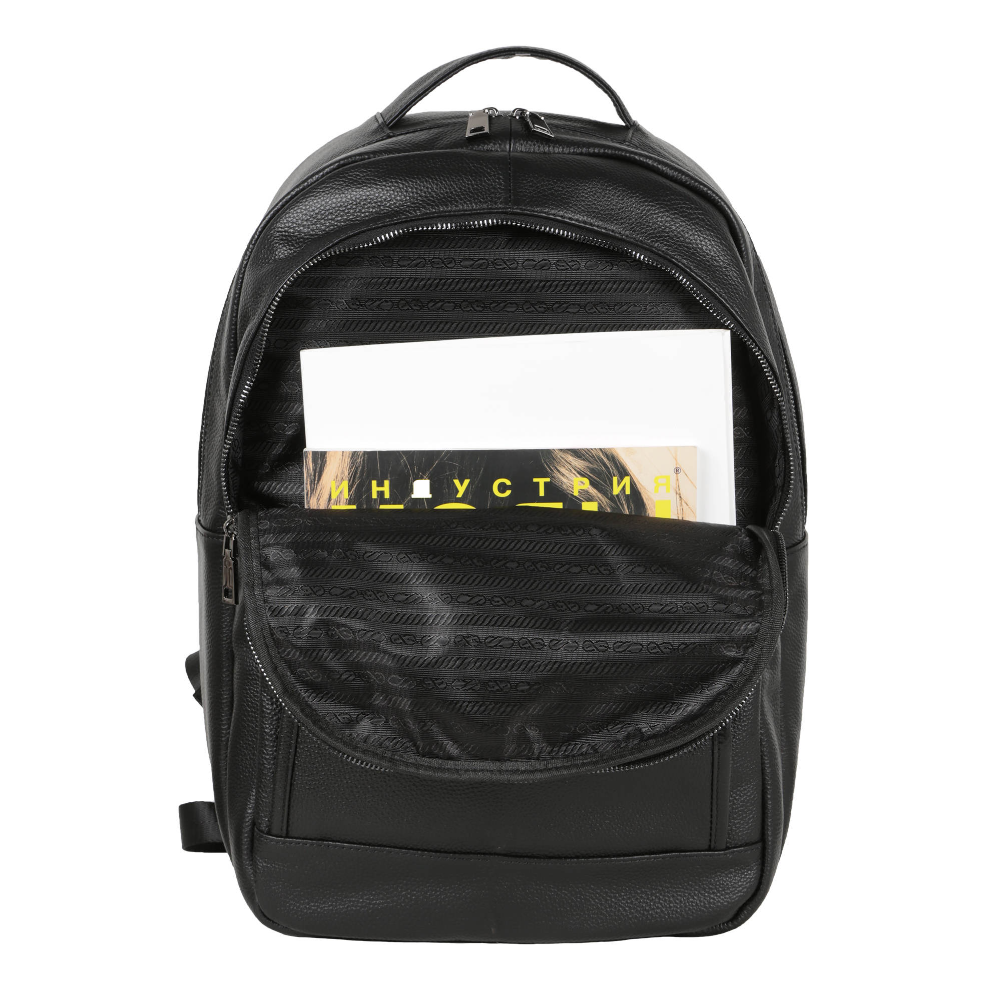 Кожаный рюкзак POLA 3221 Black