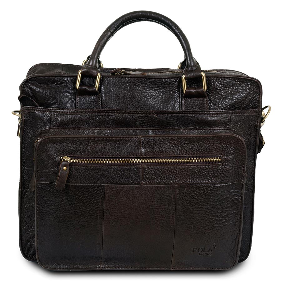 Сумка деловая, большая POLA 3098 Brown