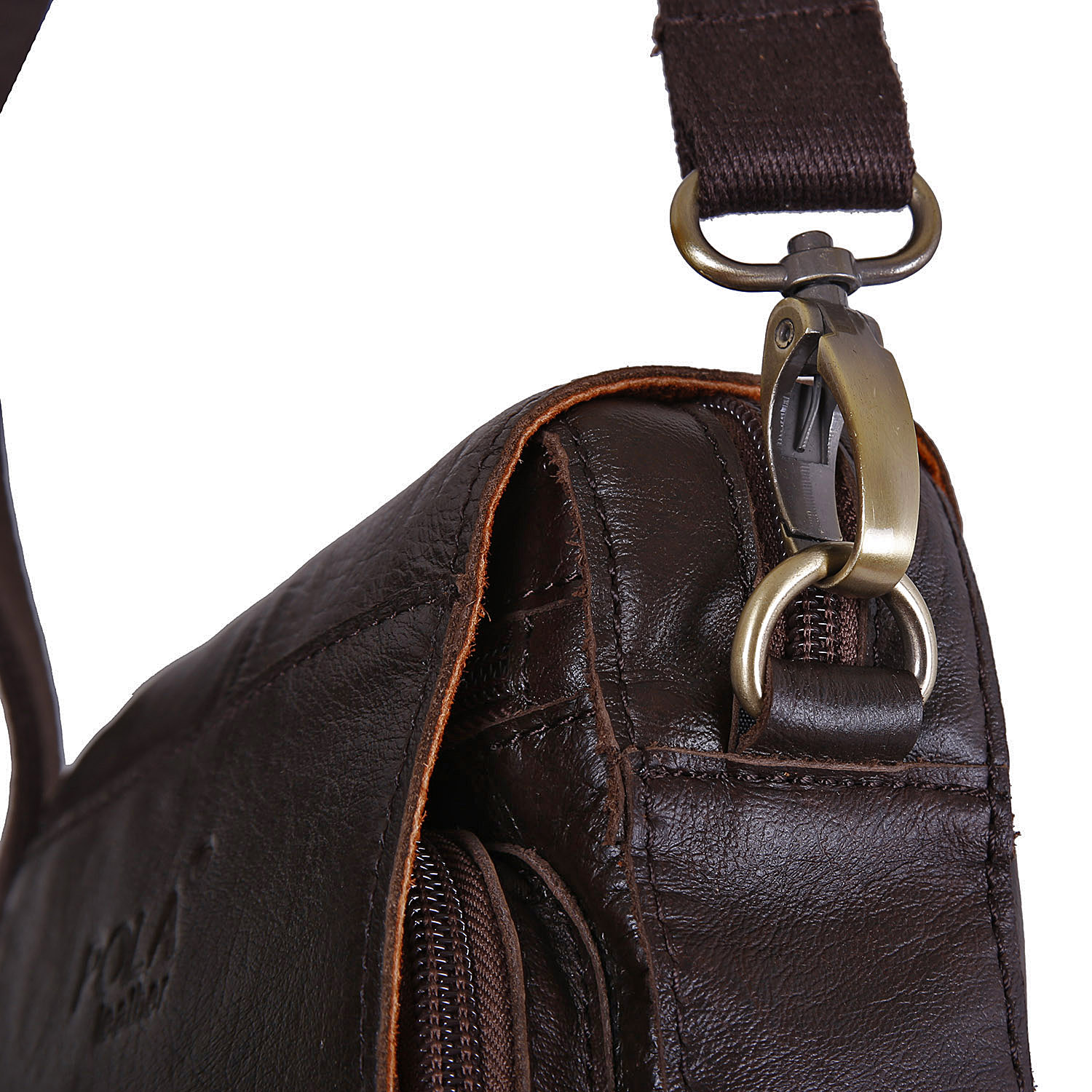 Маленькая сумка на плечо POLAR 20181 Brown