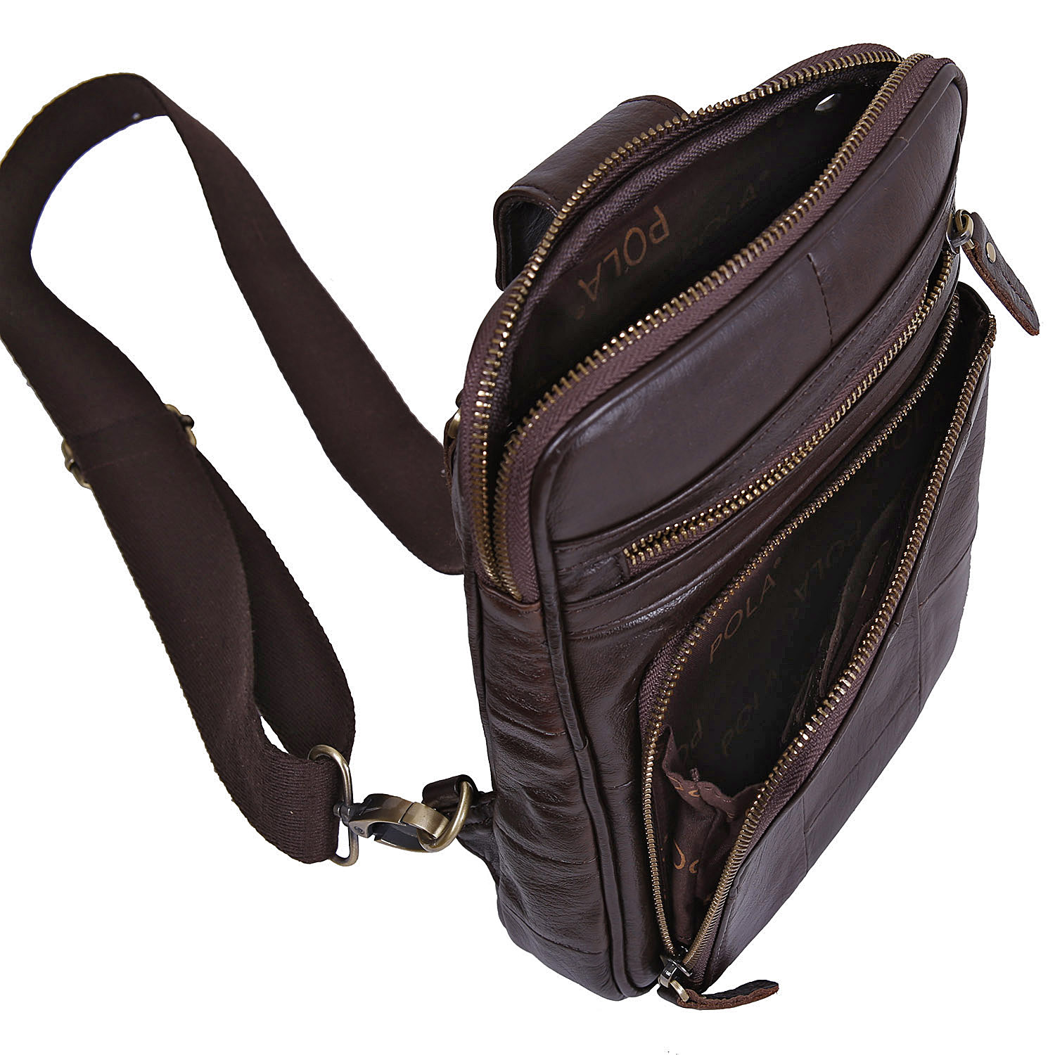 Сумка через плечо POLA 9019-A Brown