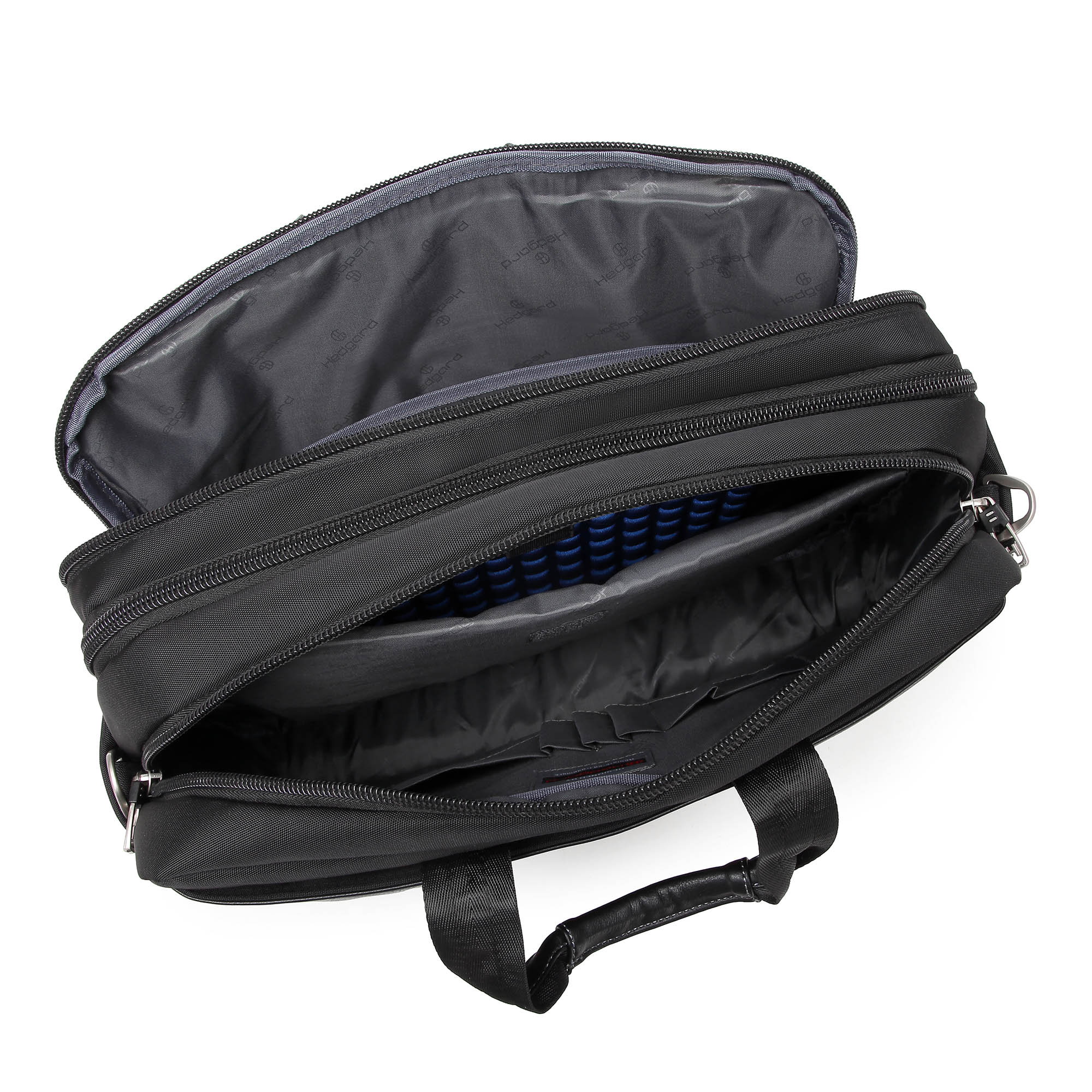 Мужская раздвижная сумка  Hedgard 1147 Black 15"