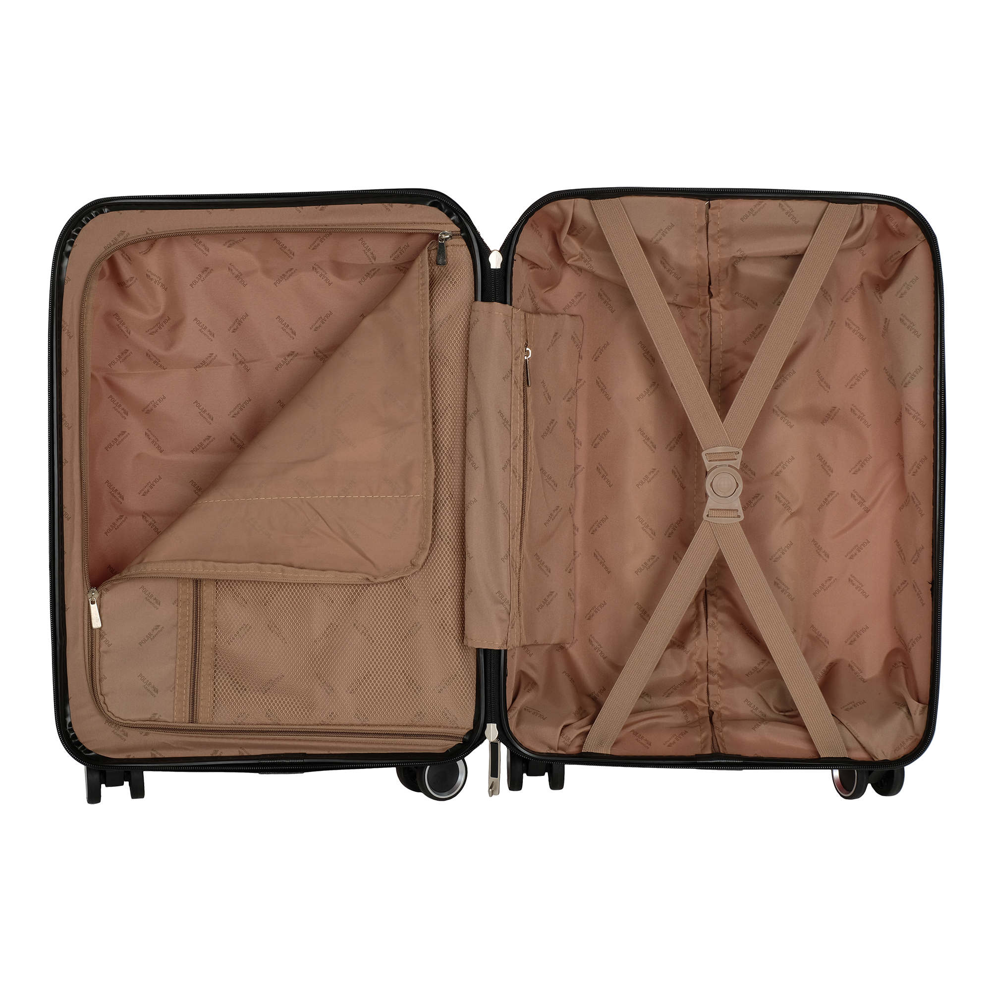 Чемодан малый, для ручной клади POLAR РР820-20" Black