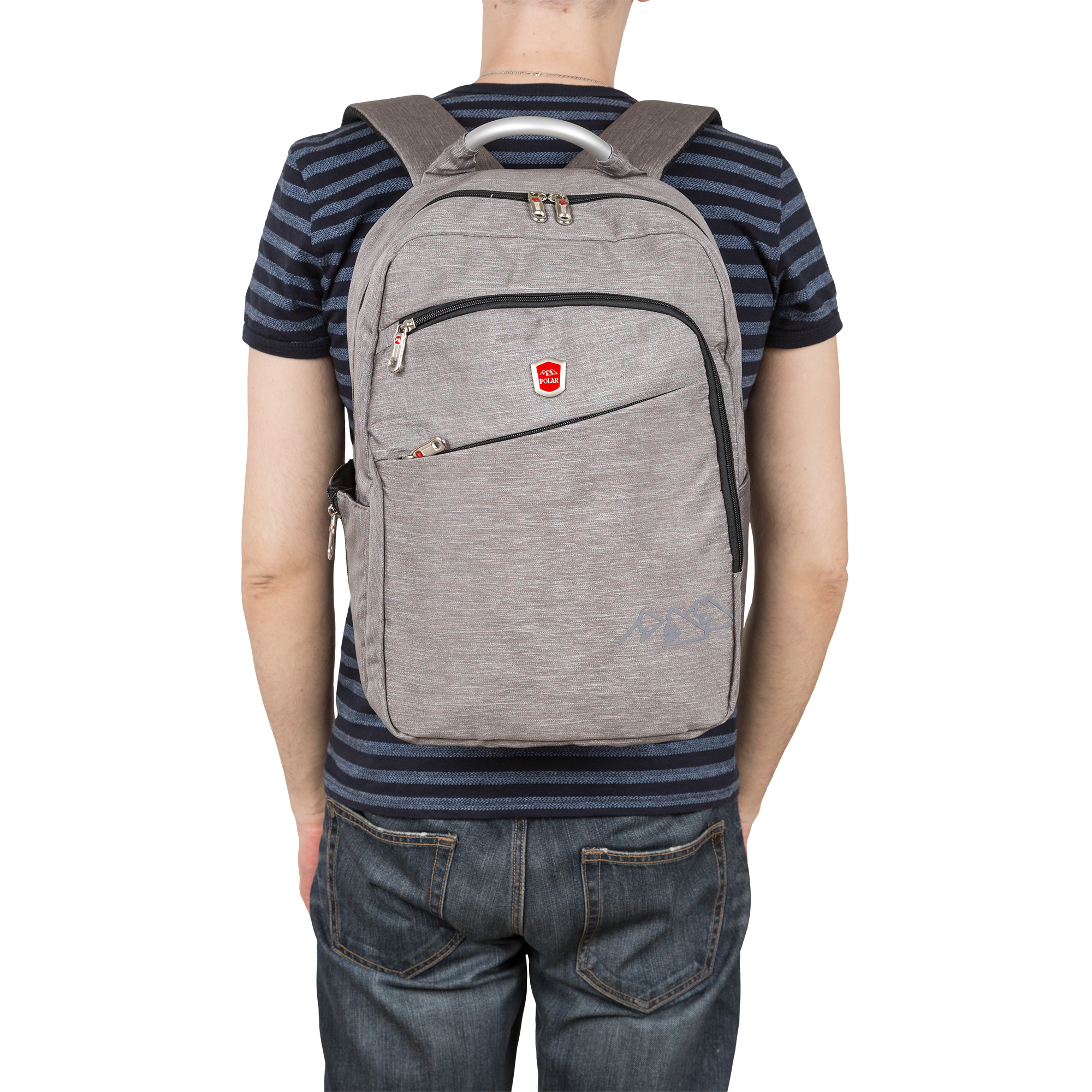 Городской рюкзак POLAR П5112 Grey