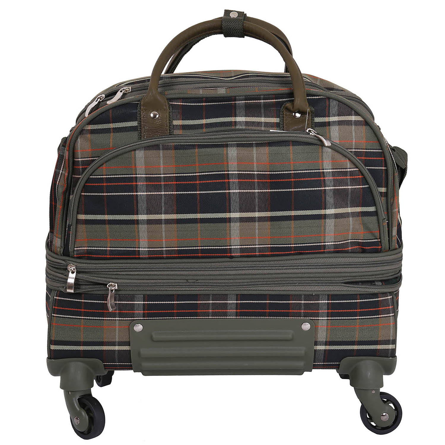 Раздвижная сумка на 4х колесах TSV 530.24 Green