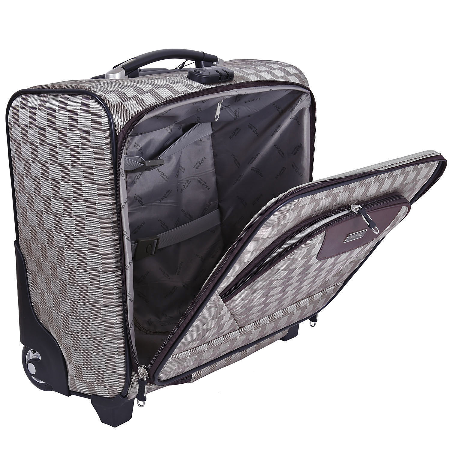 Кейс-пилот на 2х колесах POLAR П7097 Gold