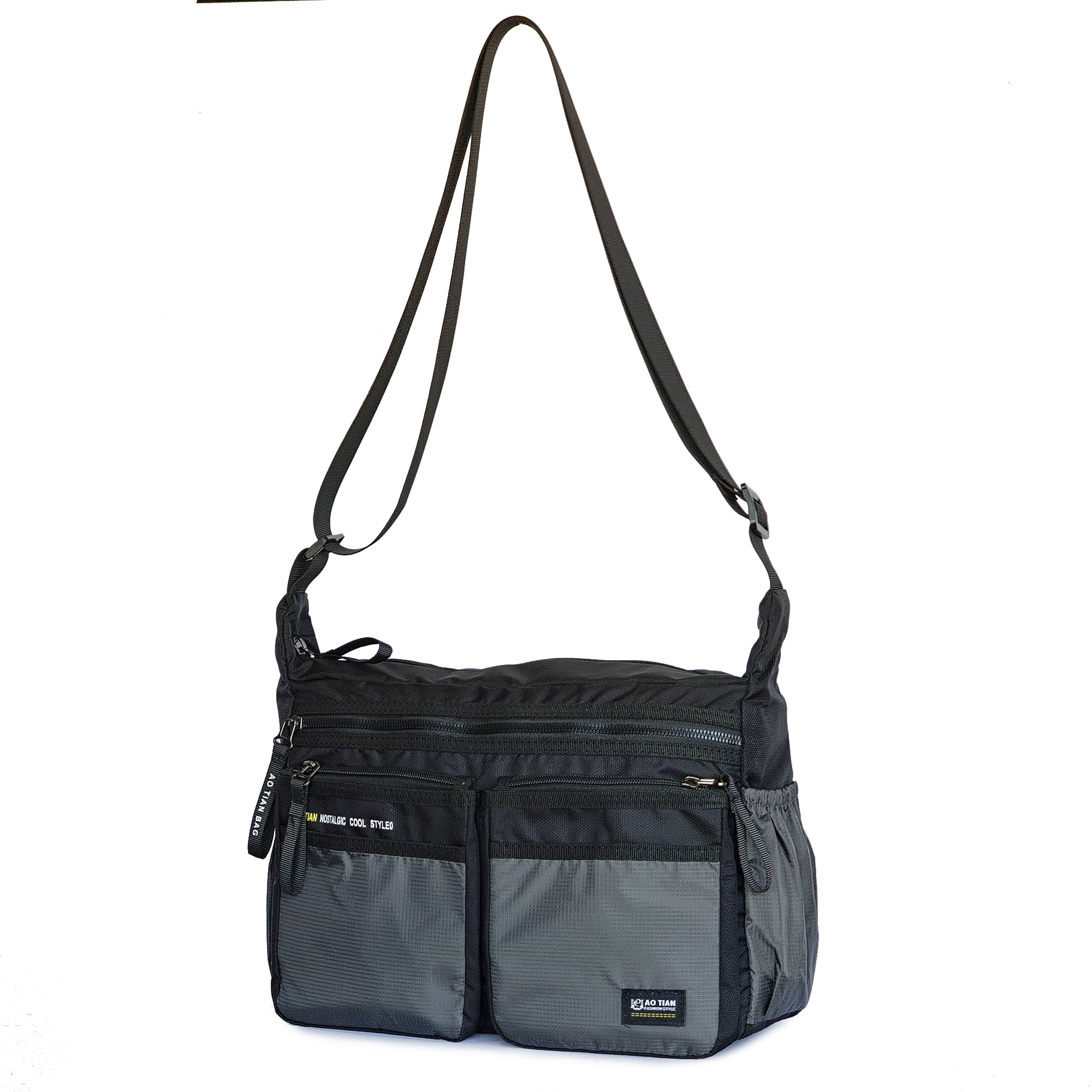 Сумка на плечо унисекс AOTIAN 8644 Grey