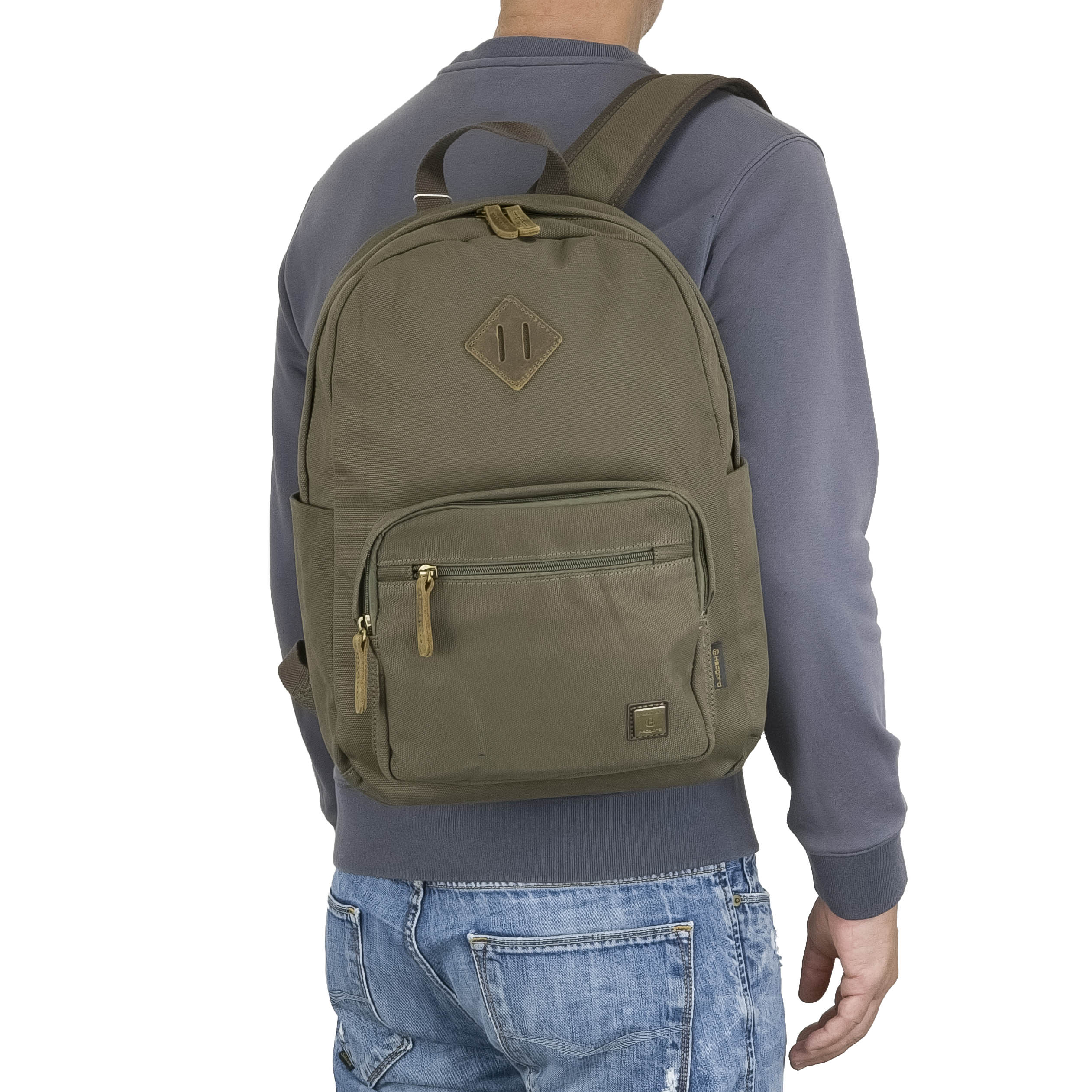 Рюкзак брезентовый  Hedgard 1122-1 Olive