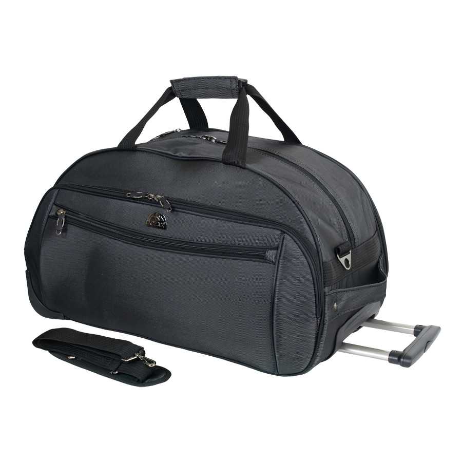 Дорожная сумка на колесах POLAR 7019.5 Black