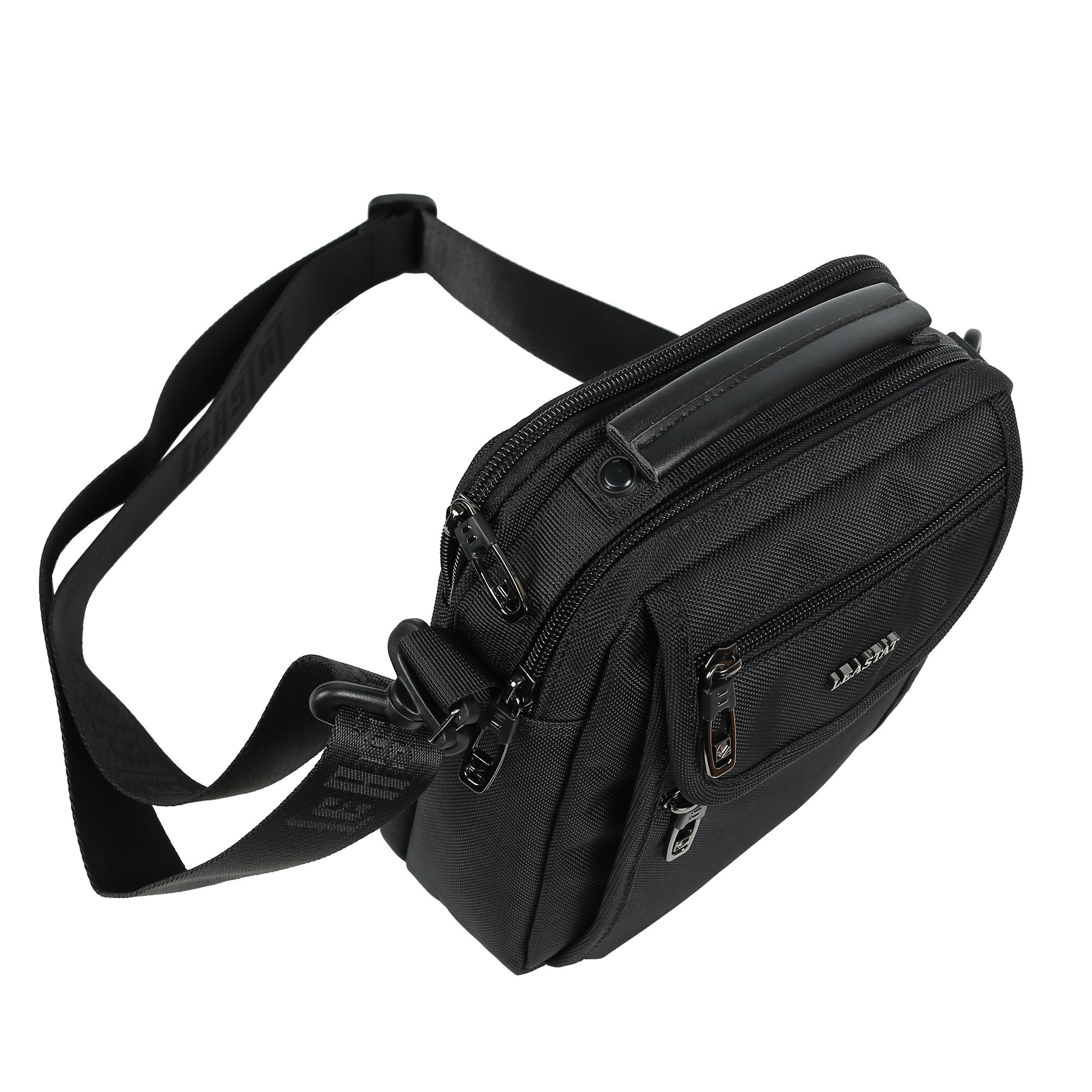 Мужская сумка через плечо LEASTAT 6806 Black