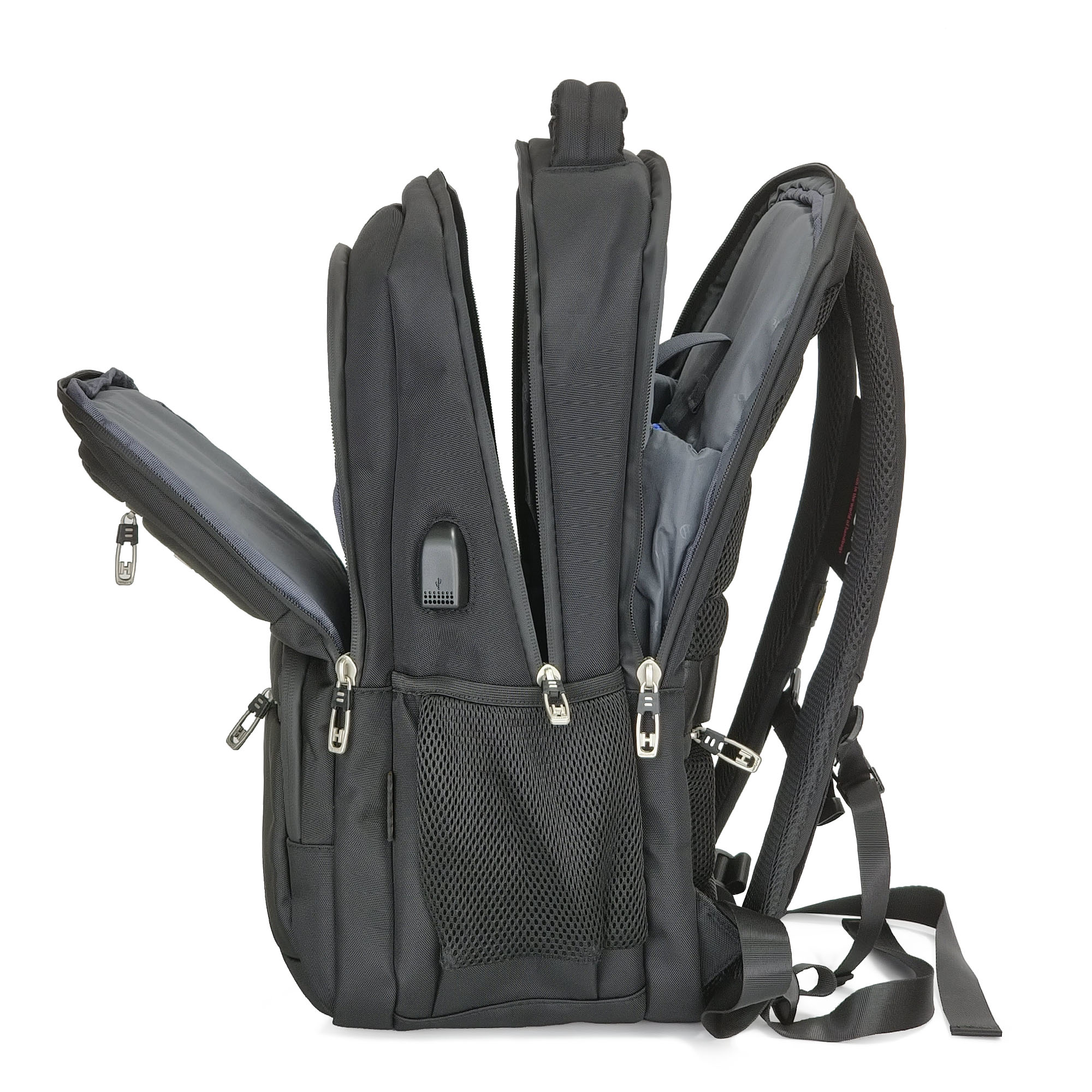 Рюкзак 3 отделения  Hedgard 0280 Black