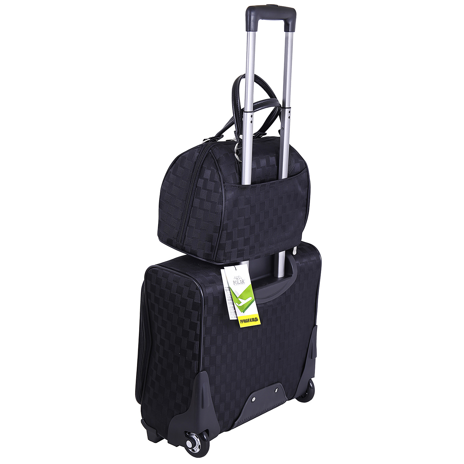 Кейс-пилот на 2х колесах POLAR П7097 Black, цвет: черный, купить в ...