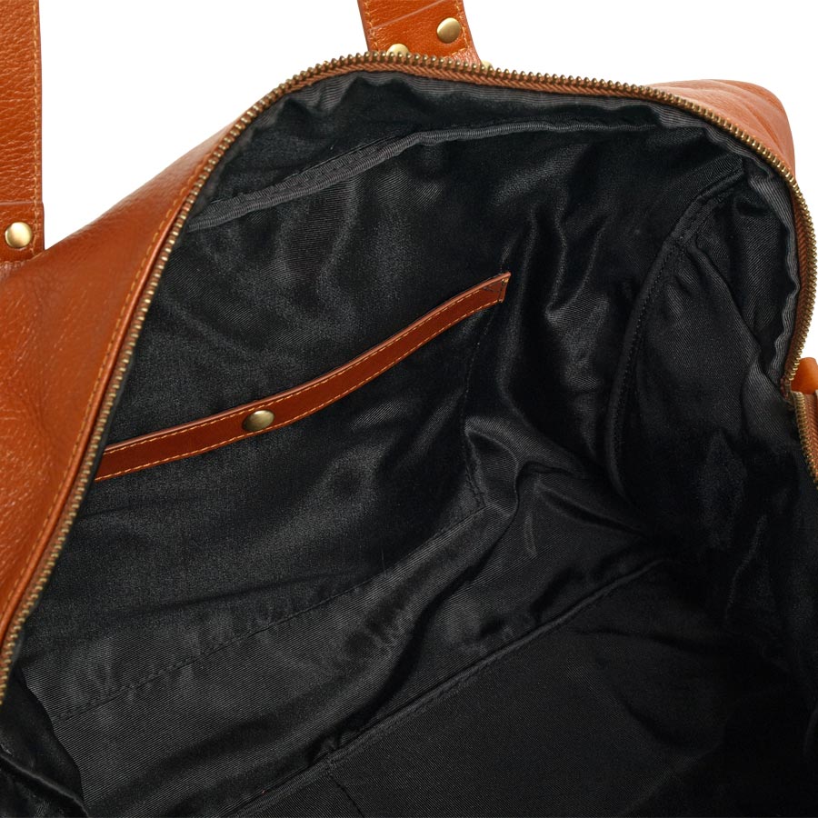 Сумка дорожная, кожаная женская POLA 5139 Brown