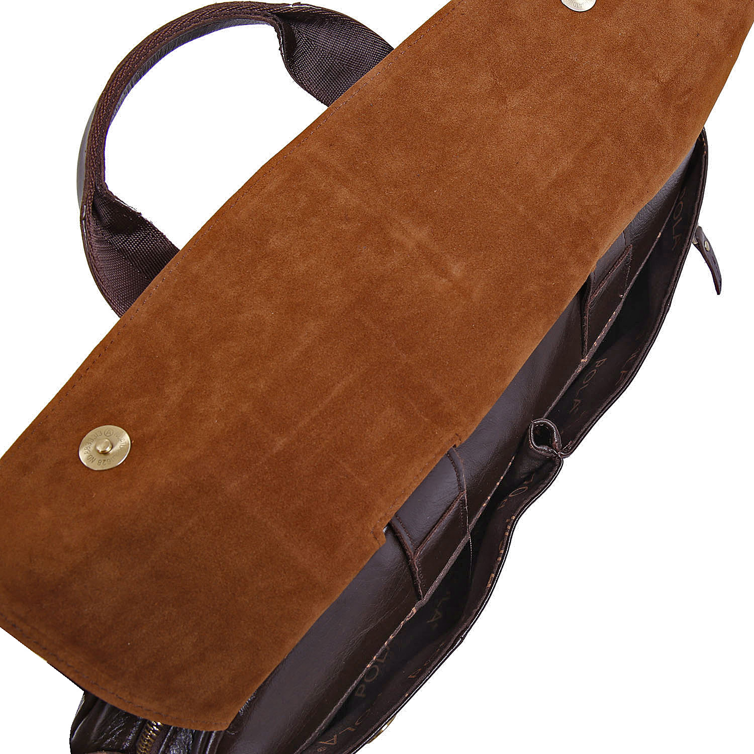 Мужская кожаная сумка POLA 5151 Brown