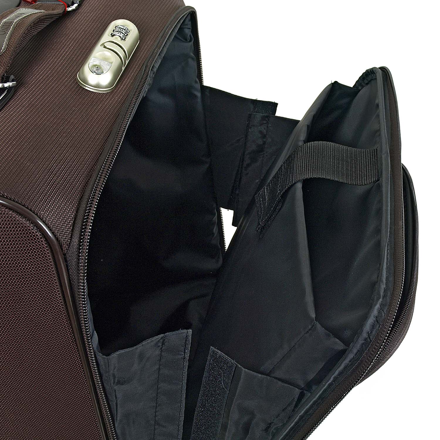 Чемодан-пилот на 2х колесах RION+ А423 Brown