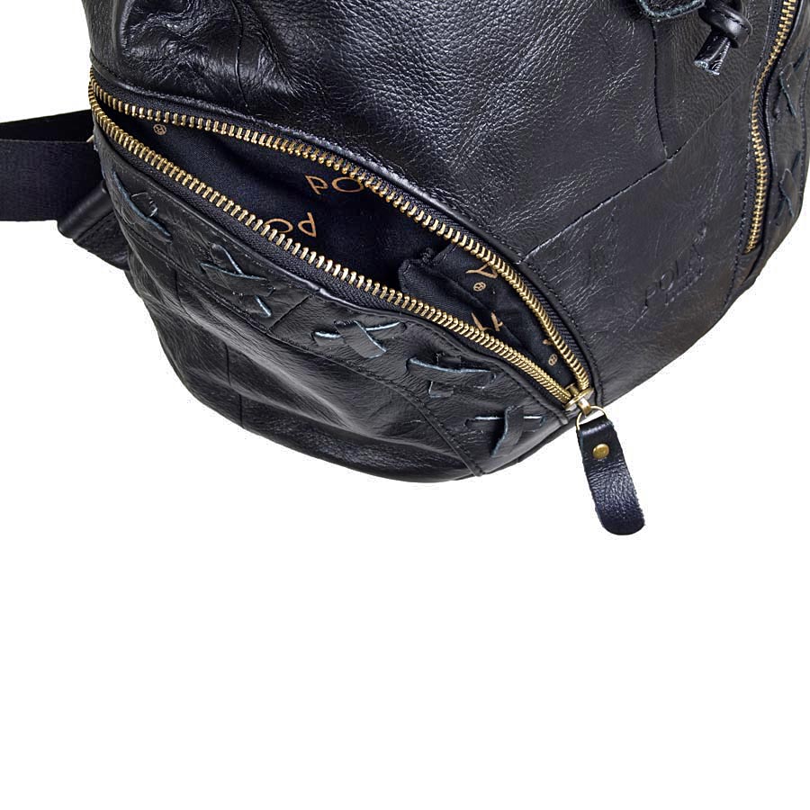 Рюкзак кожаный POLA 0303 Black