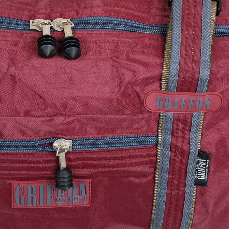 Сумка спортивная большая Griffon Г250.2 Bordo