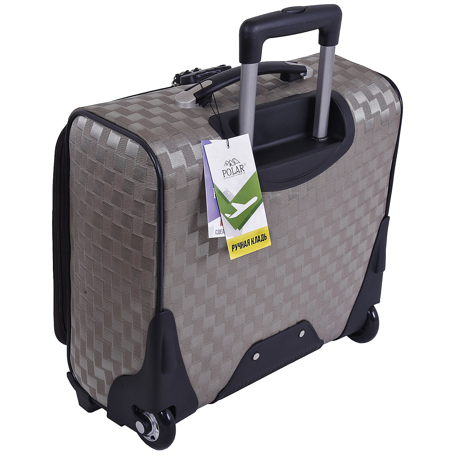 Кейс-пилот на 2х колесах POLAR П7097 Gold