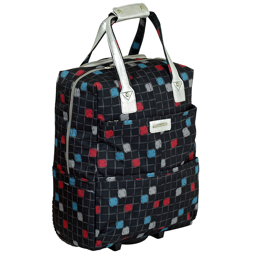 Сумка на колесах Griffon Г 1216 "Тетрис"