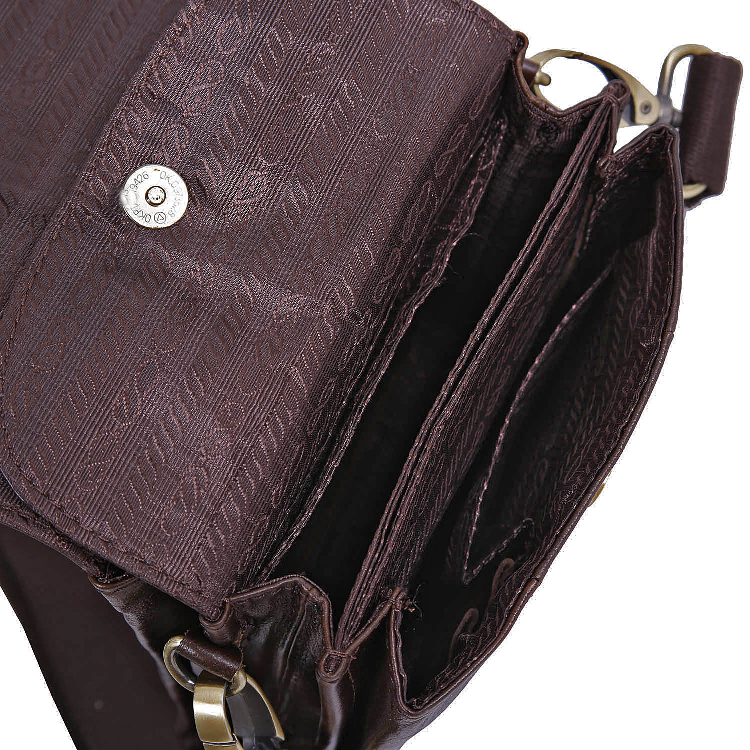 Сумка на плечо с креплением на ремень POLAR 21048 Brown