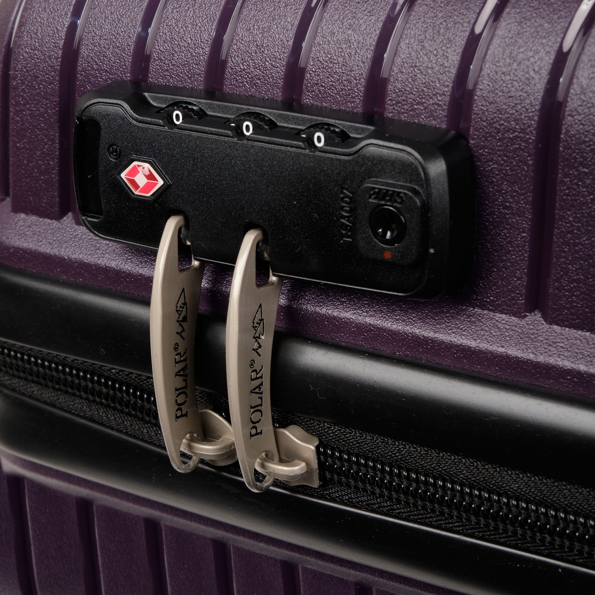 Чемодан для ручной клади (кейс-пилот) POLAR РР823-16" Blue