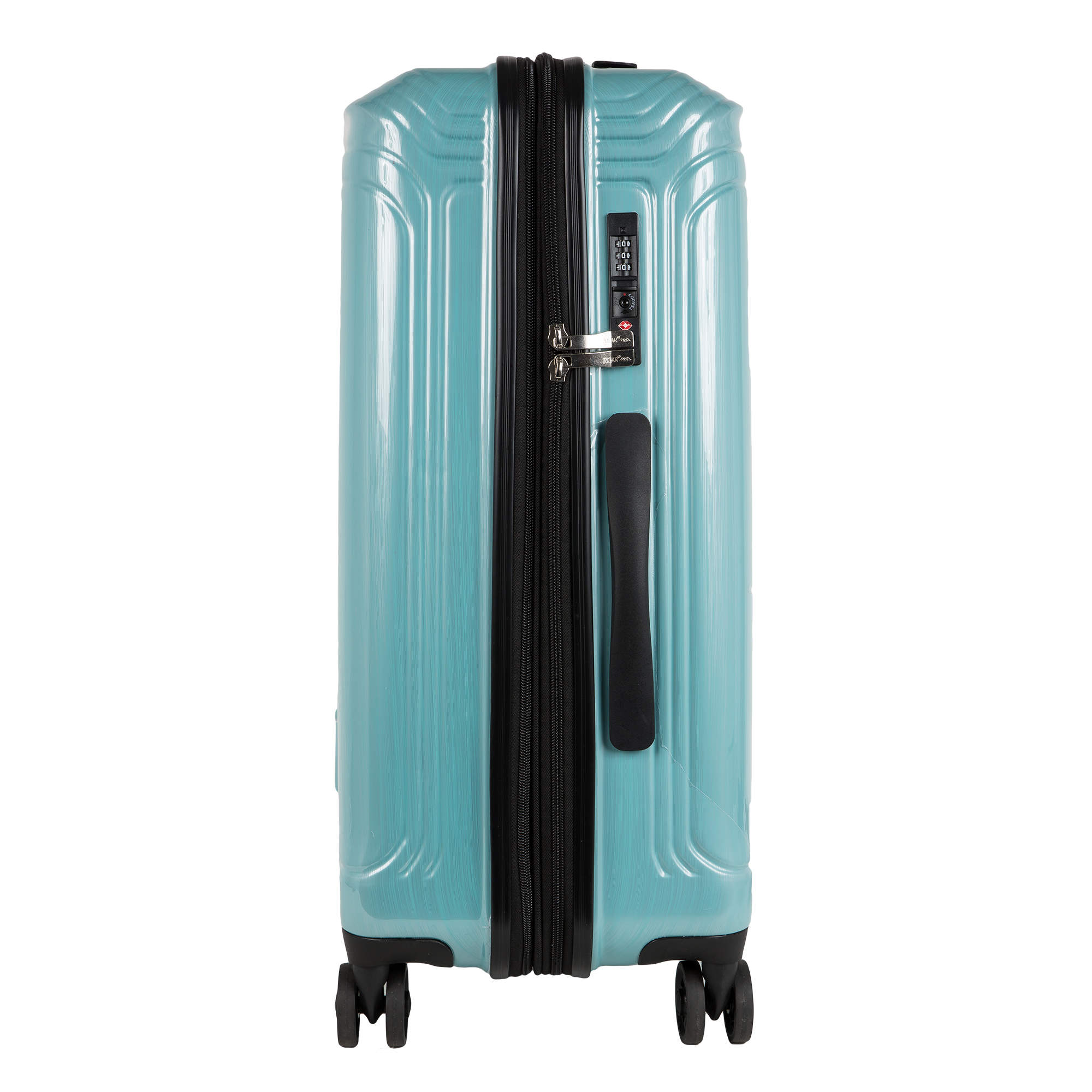 Чемодан большой, с увеличением объема POLAR Р1936-28" Green