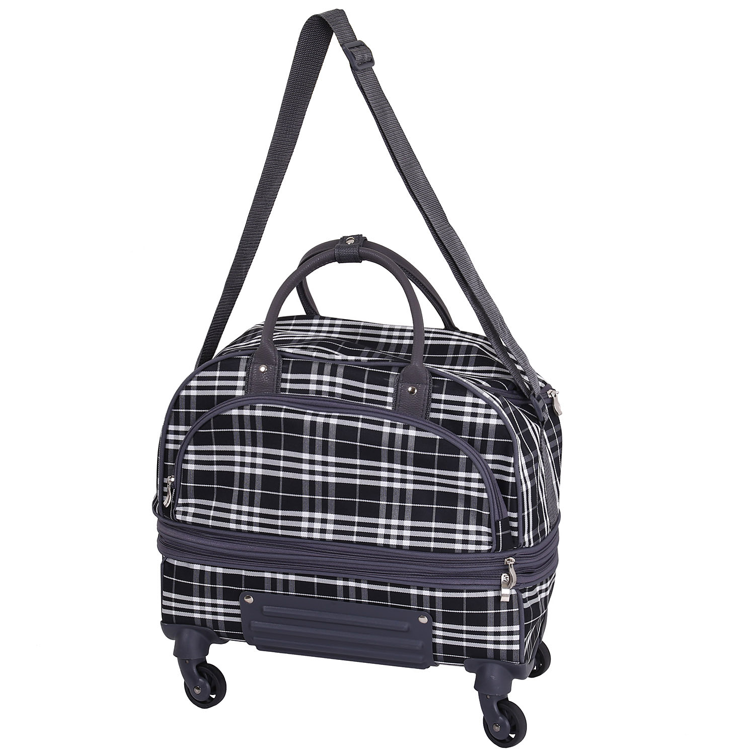 Раздвижная сумка на 4х колесах TSV 530.24 Black