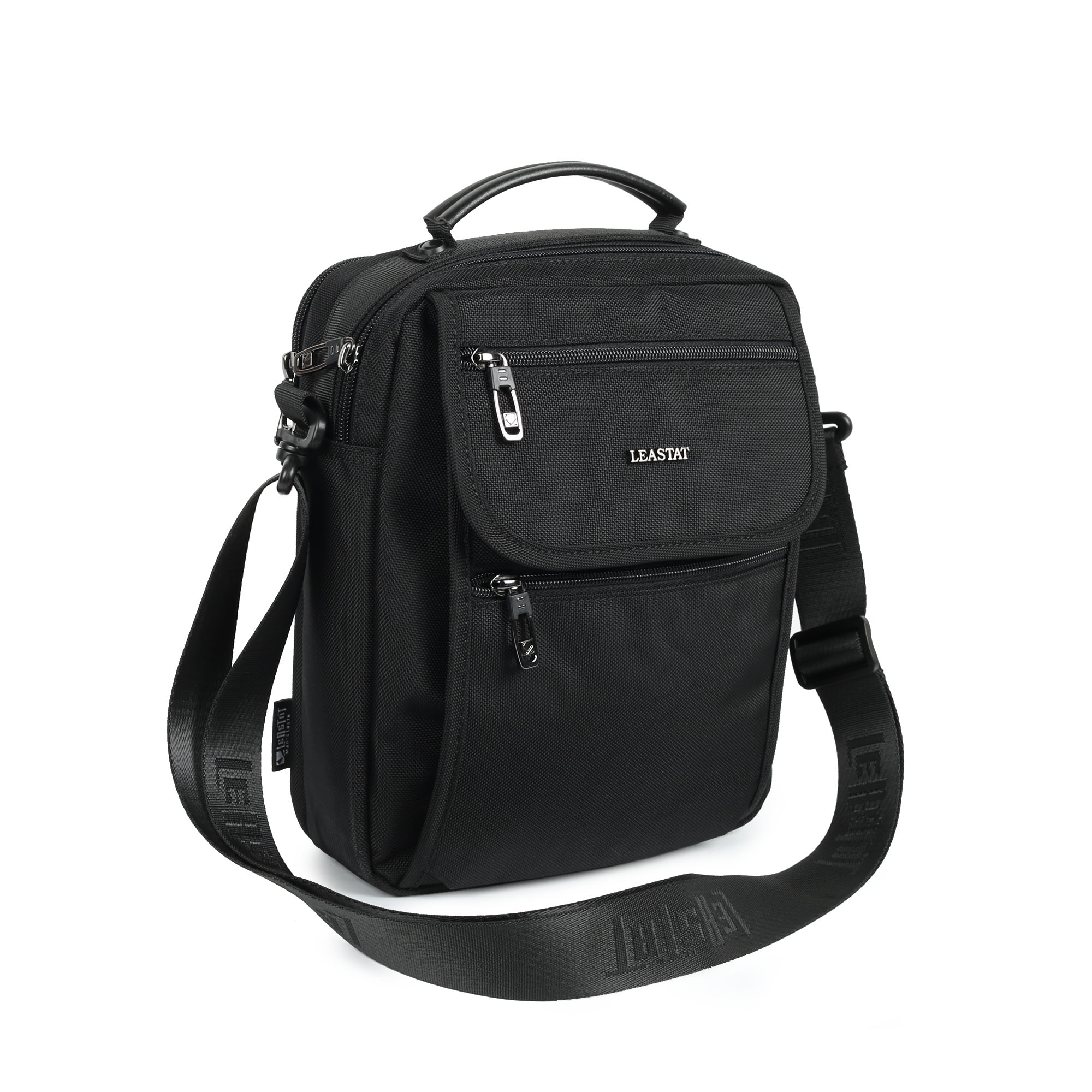 Мужская сумка через плечо LEASTAT 6805 Black