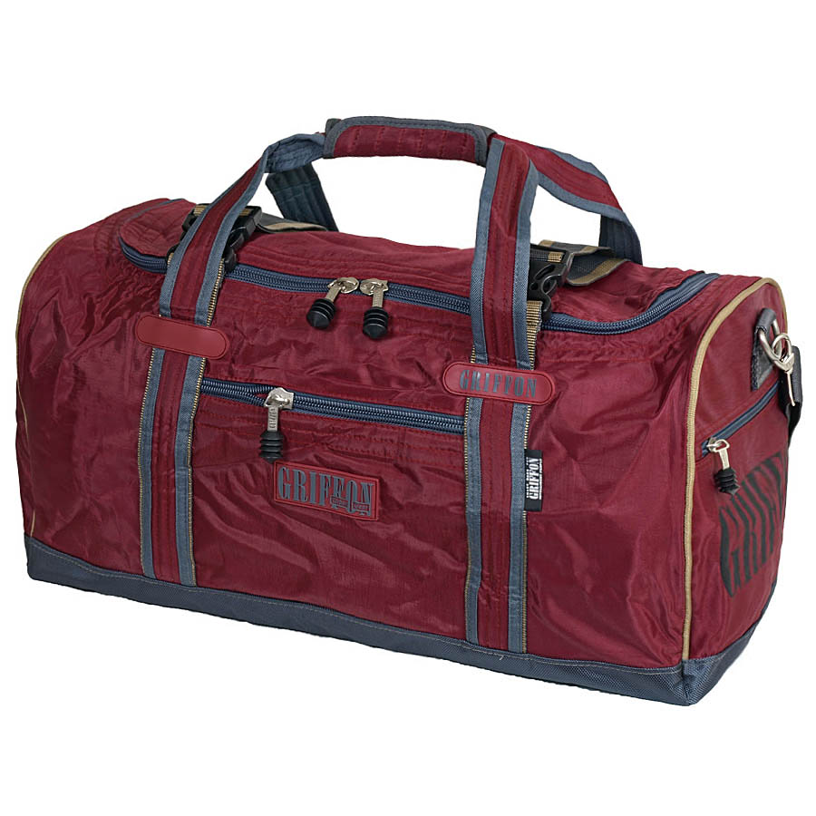 Сумка спортивная средняя Griffon Г250 Bordo