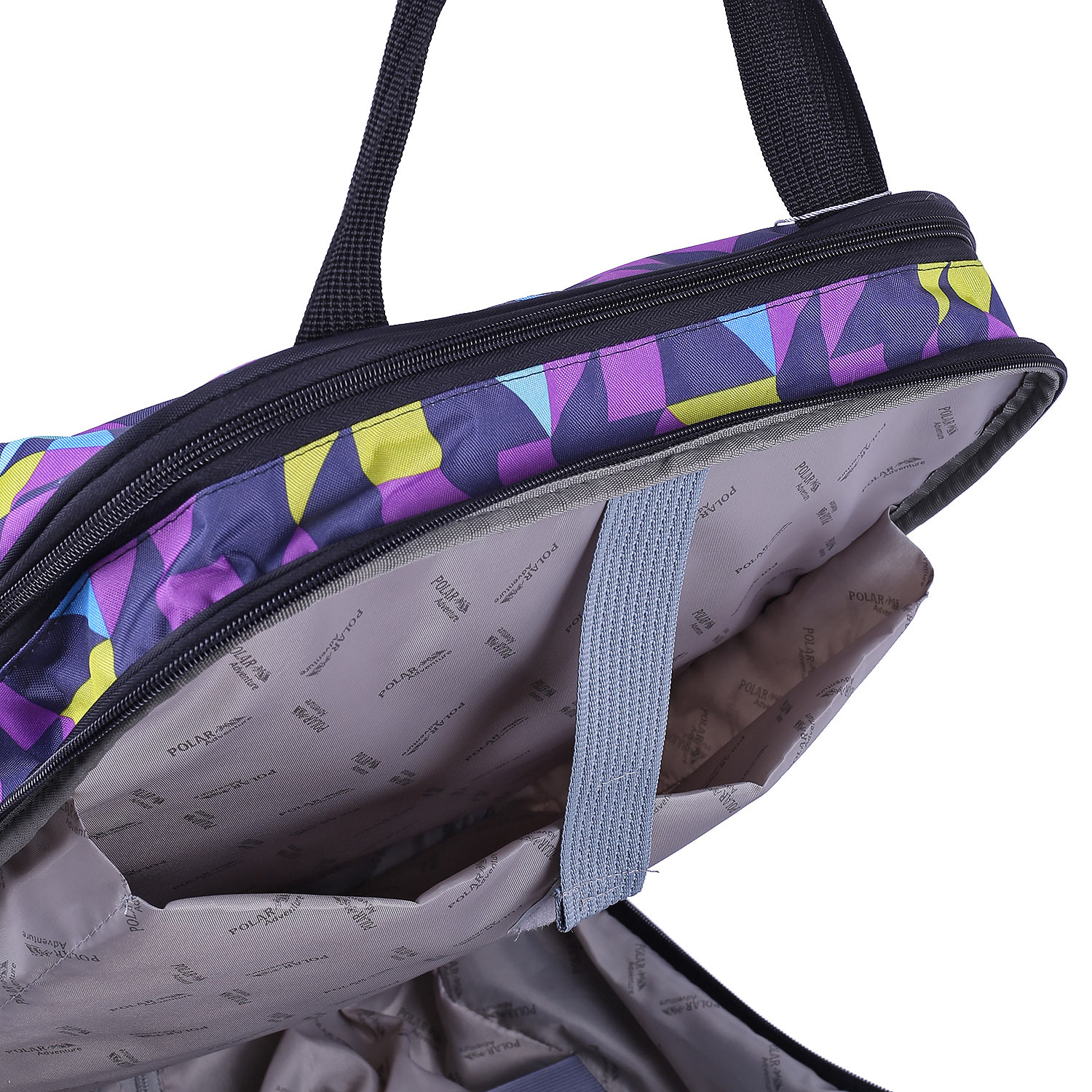 Чемодан на колесах для ручной клади POLAR П7094 "Фламинго"