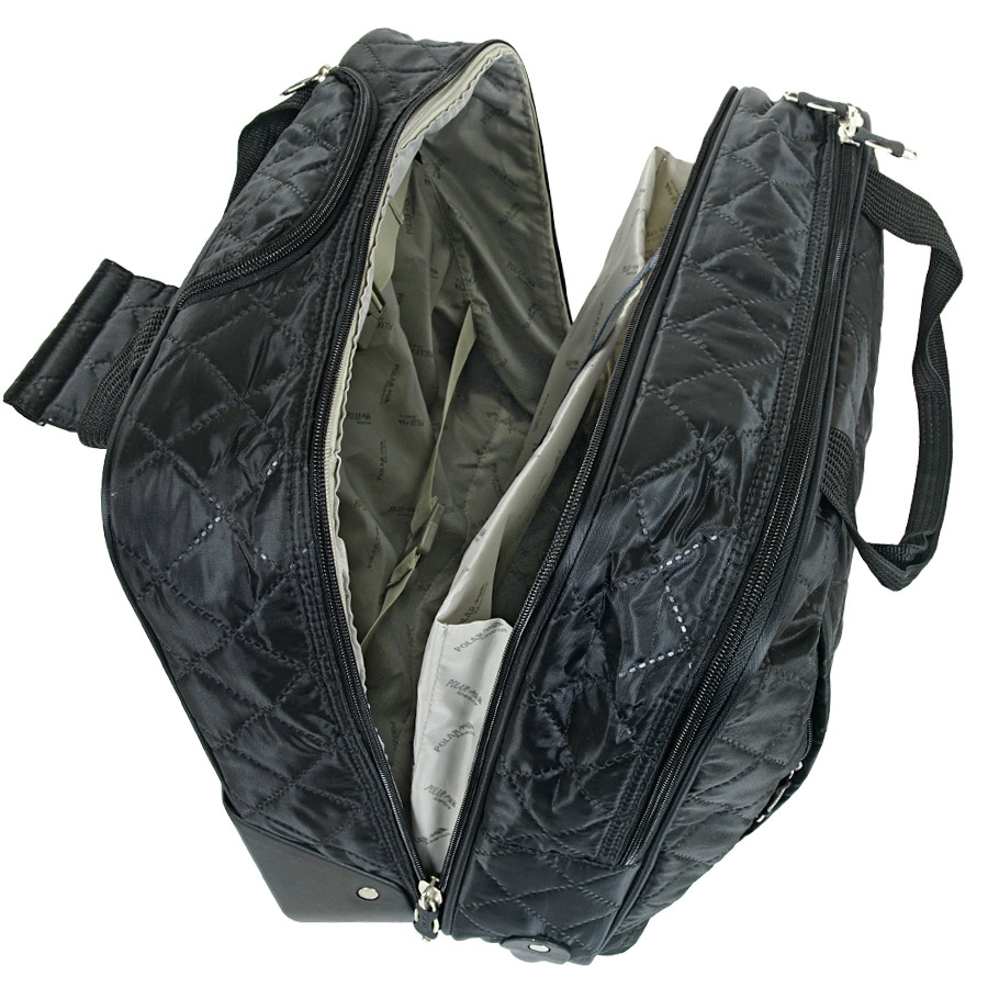 Сумка на колесах для ручной клади POLAR 7058 Black
