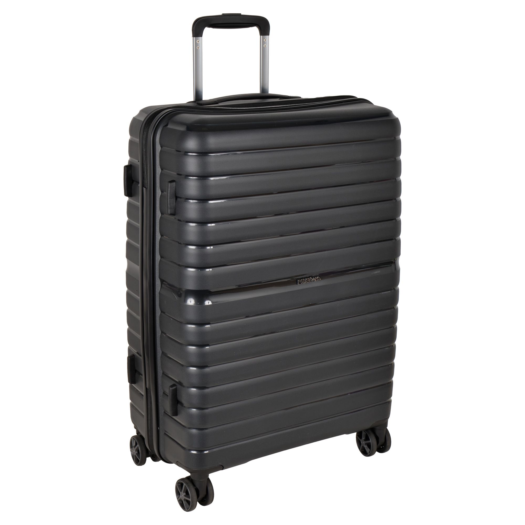 Чемодан среднего размера POLAR Р0007-24" Black