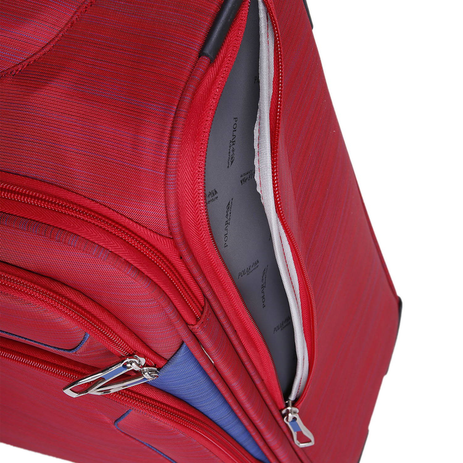 Чемодан на 4х колесах POLAR Р18А01-19" Red