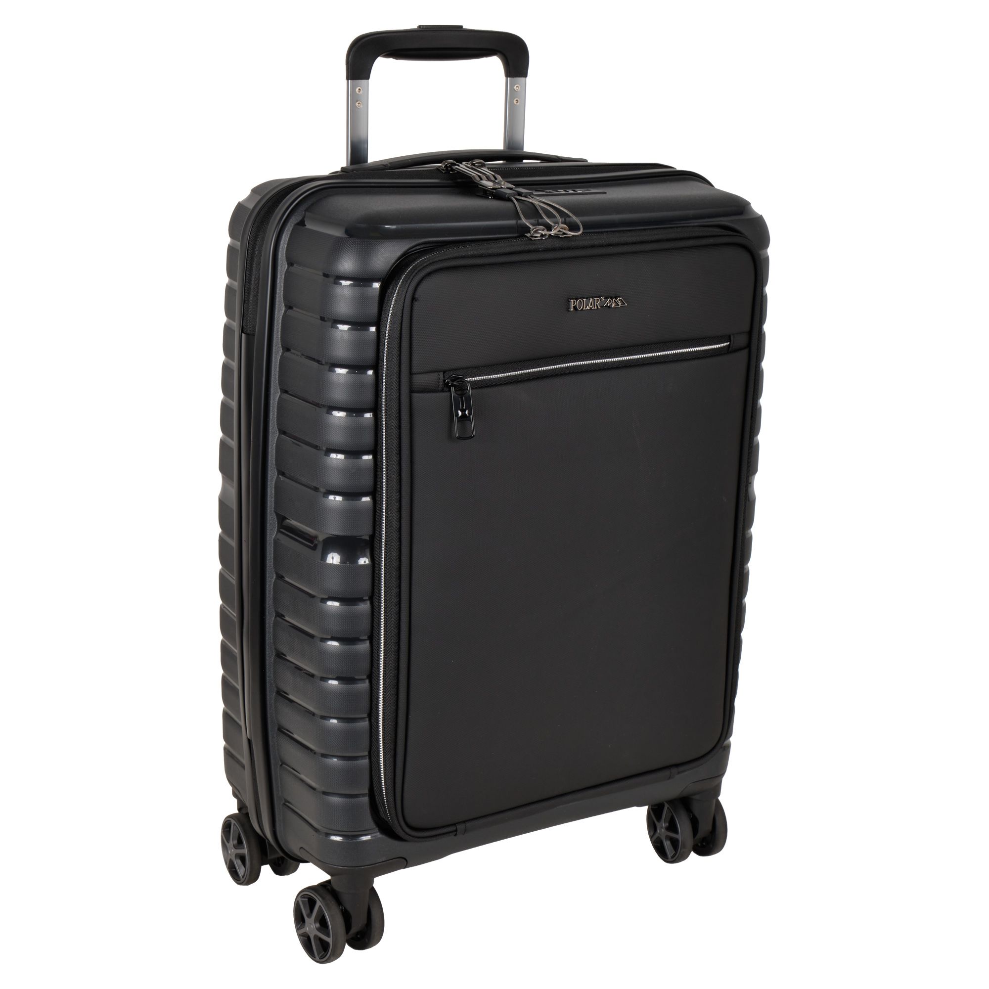 Чемодан для ручной клади POLAR Р0007-20" Black