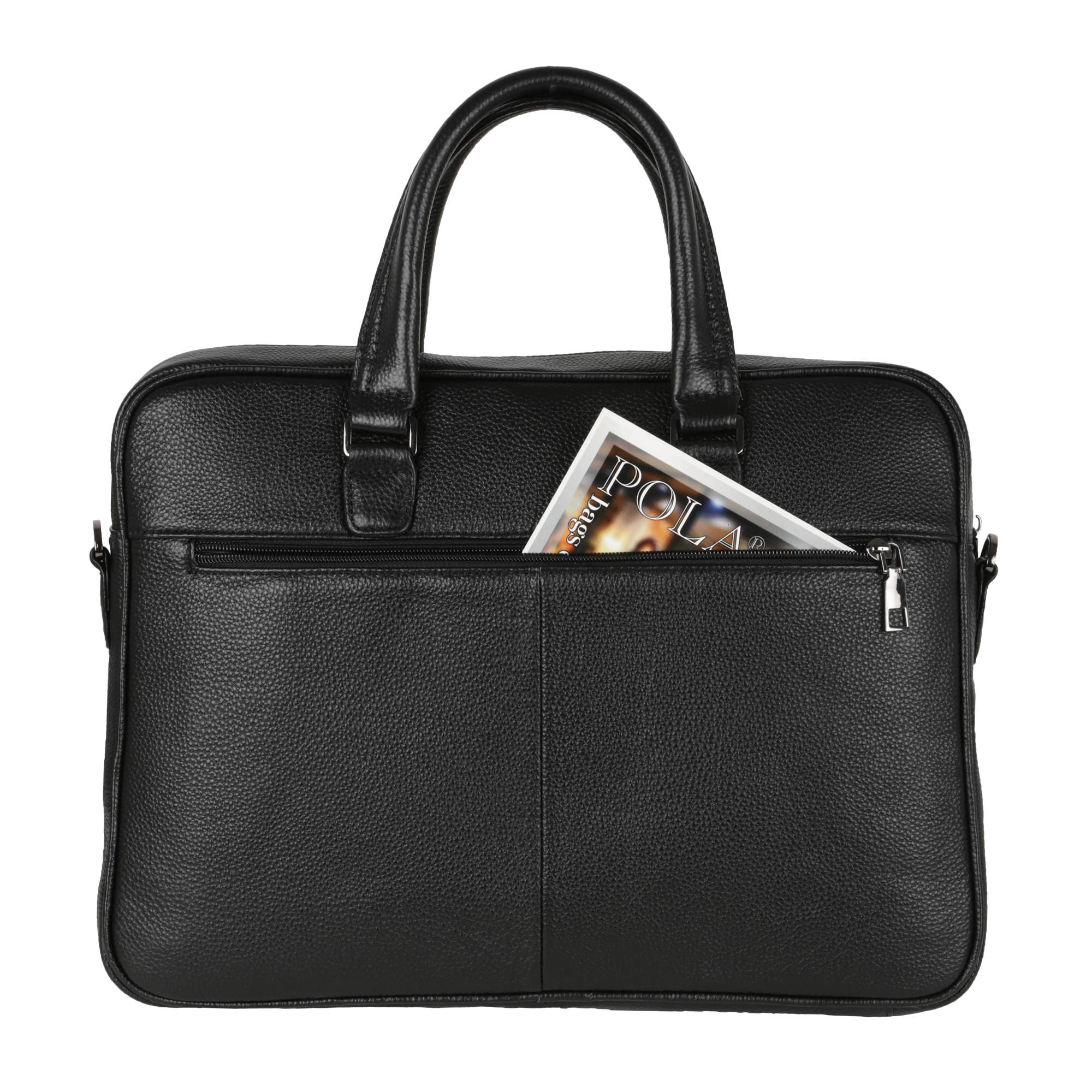 Мужская кожаная сумка POLAR 0904