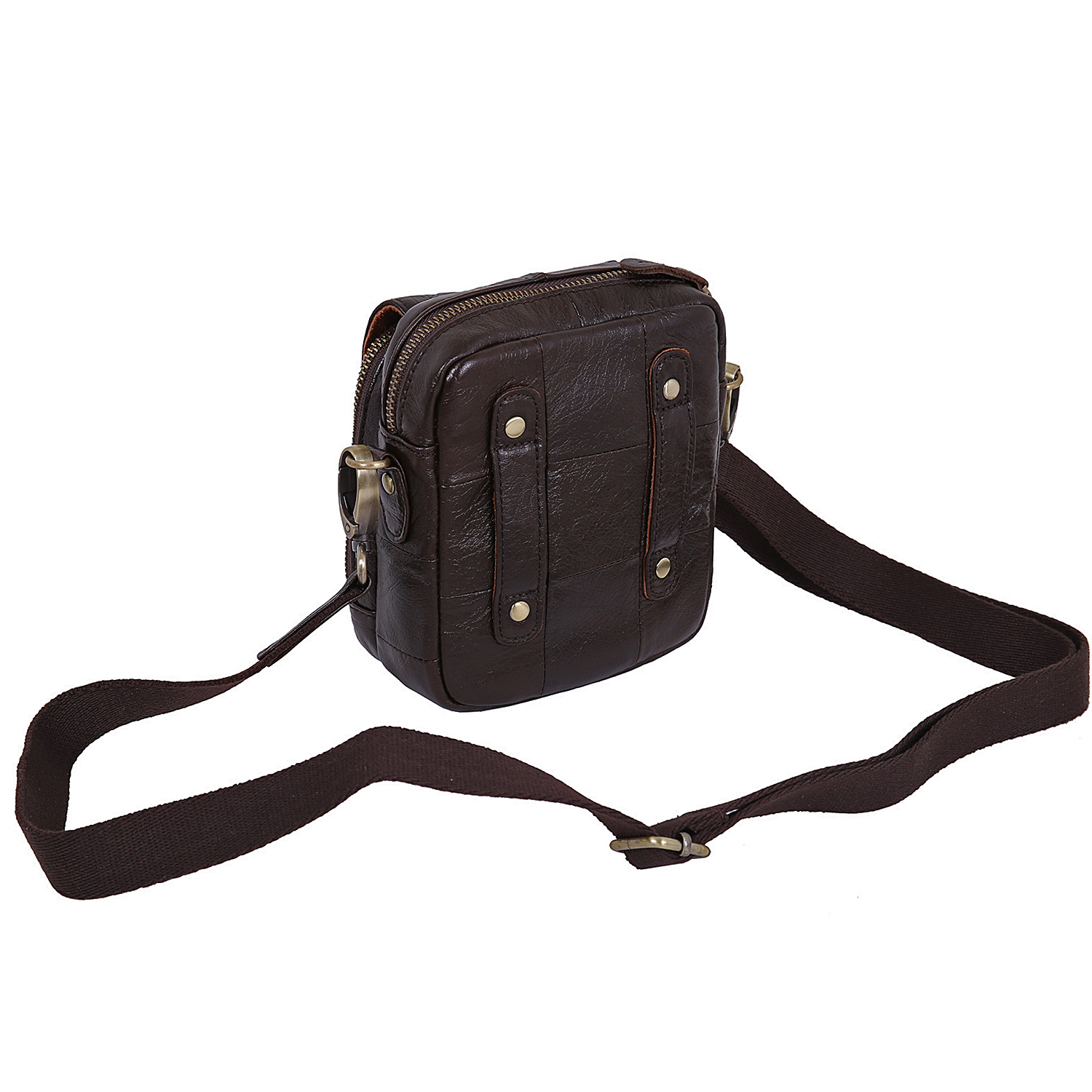 Сумка на плечо с креплением на ремень POLA 0603 Brown