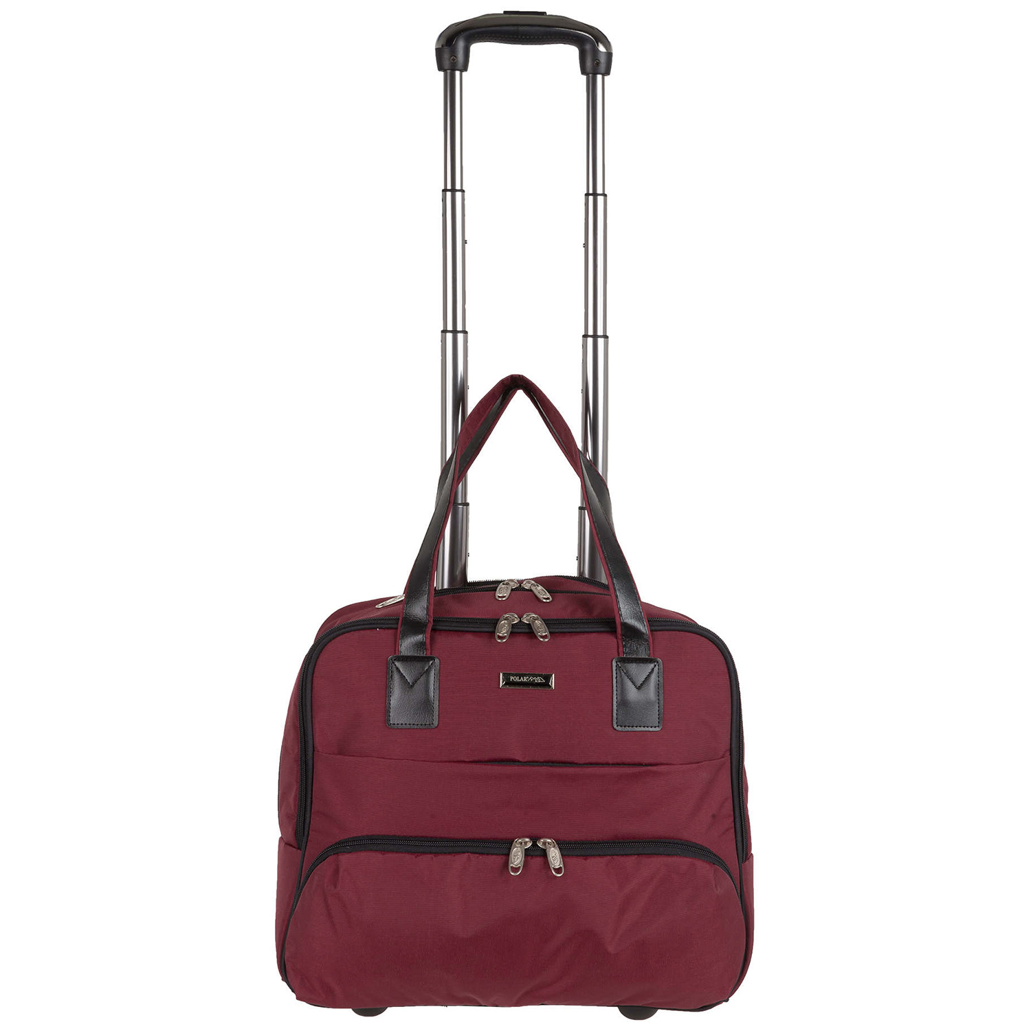 Сумка на колесах для ручной клади POLAR П7104 Bordo