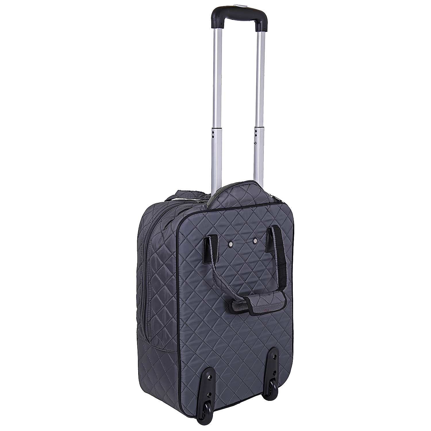 Cумка на колесах для ручной клади POLAR П7095 Grey