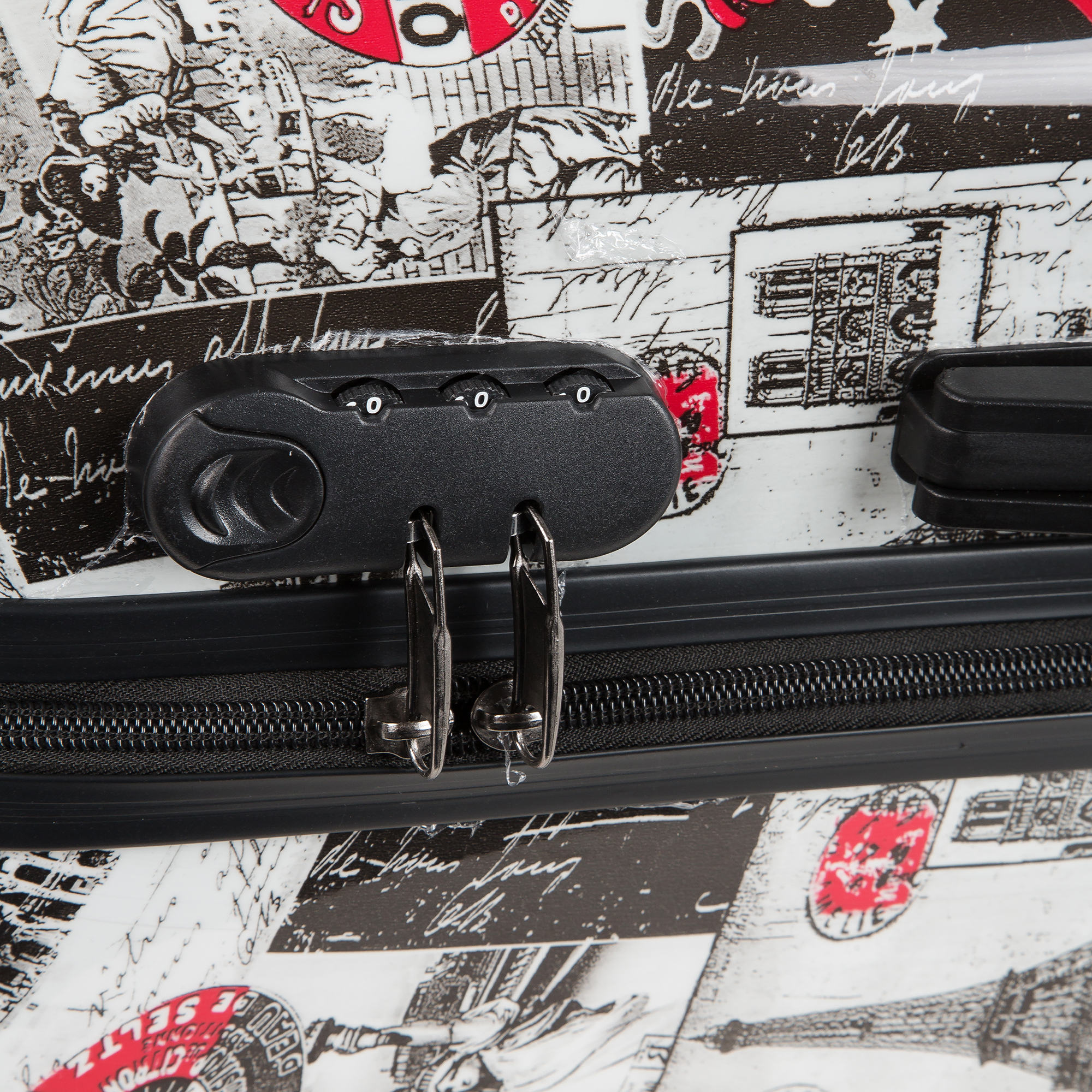 Чемодан малый POLAR РА036-20 Париж