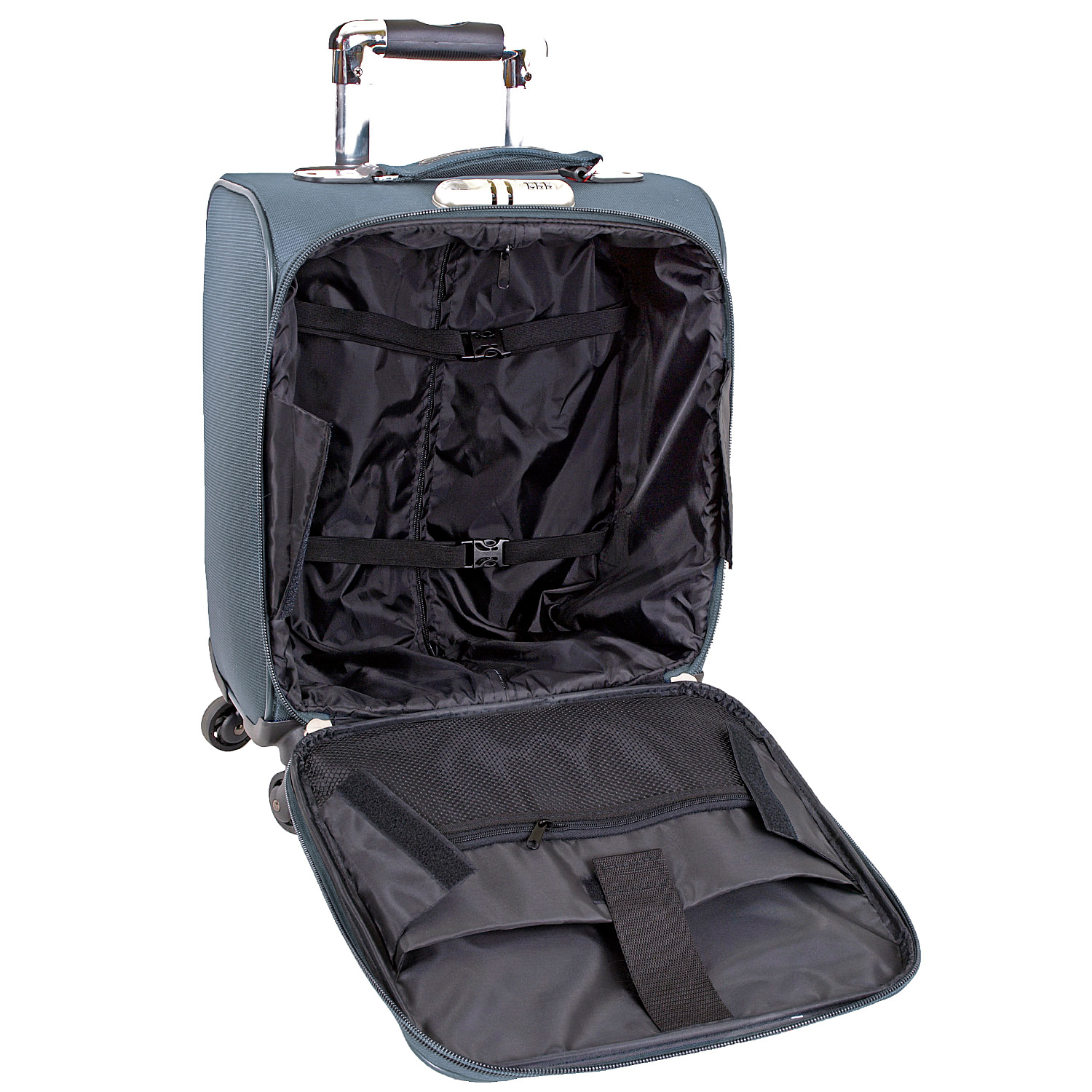 Кейс-пилот на 4х колесах RION+ А433 серый