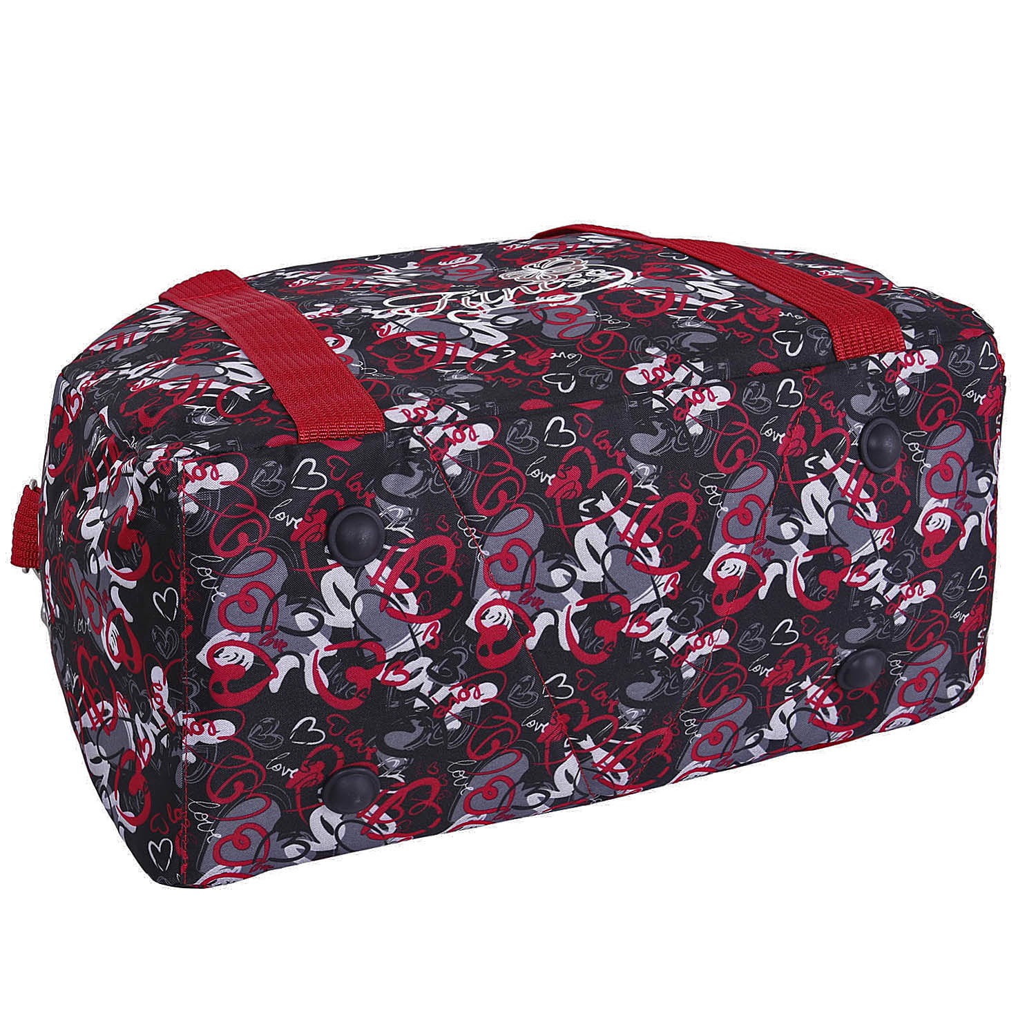 Спортивная сумка POLAR 5997 Красные сердца