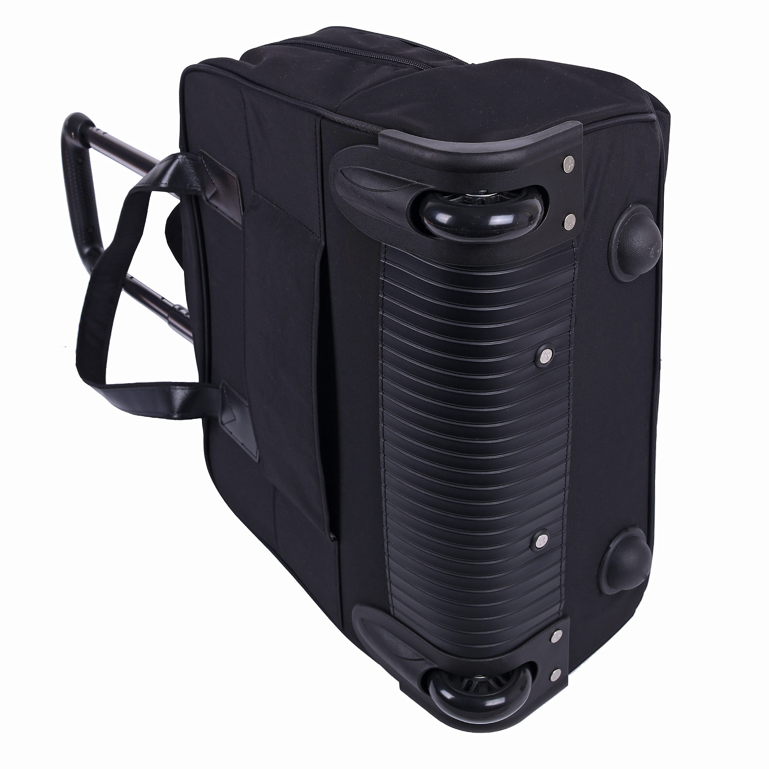 Сумка на колесах для ручной клади POLAR П7104 Black, цвет: черный ...