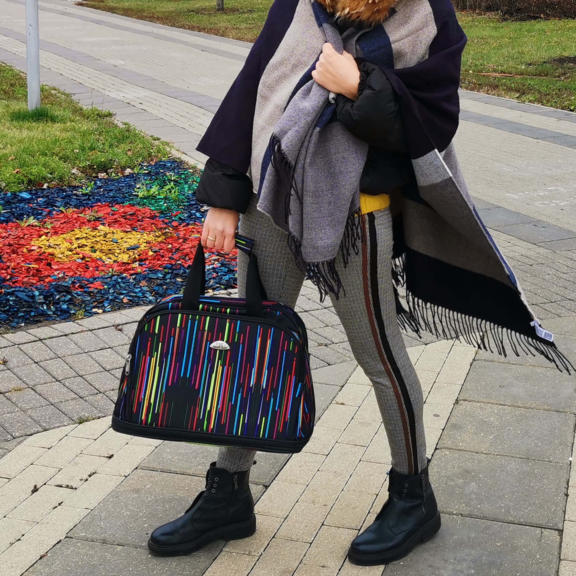 Раздвижная сумка POLAR П7092 Гобелен