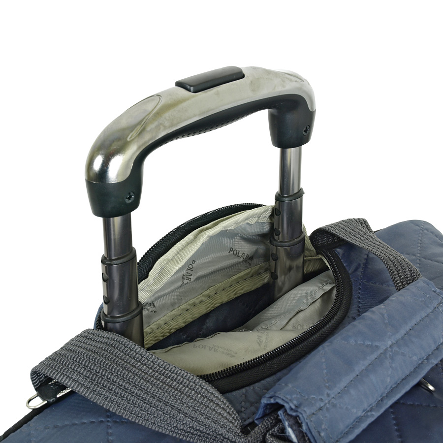 Сумка на колесах для ручной клади POLAR 7058 Grey