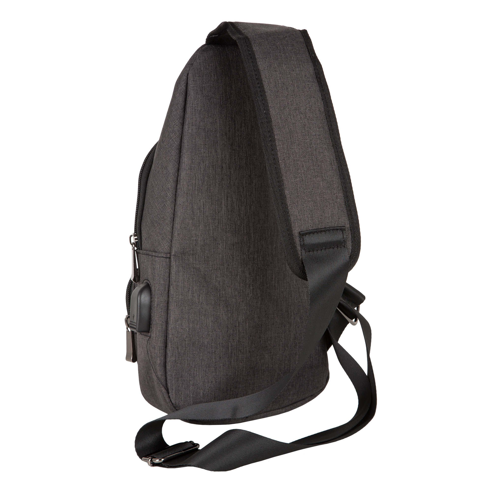 Однолямочный рюкзак POLAR П0140 Black