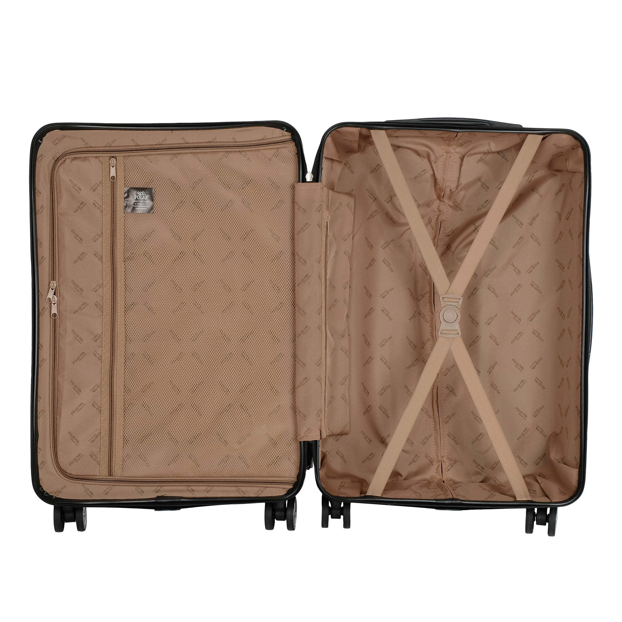 Чемодан средний POLAR РР5661-24" Grey