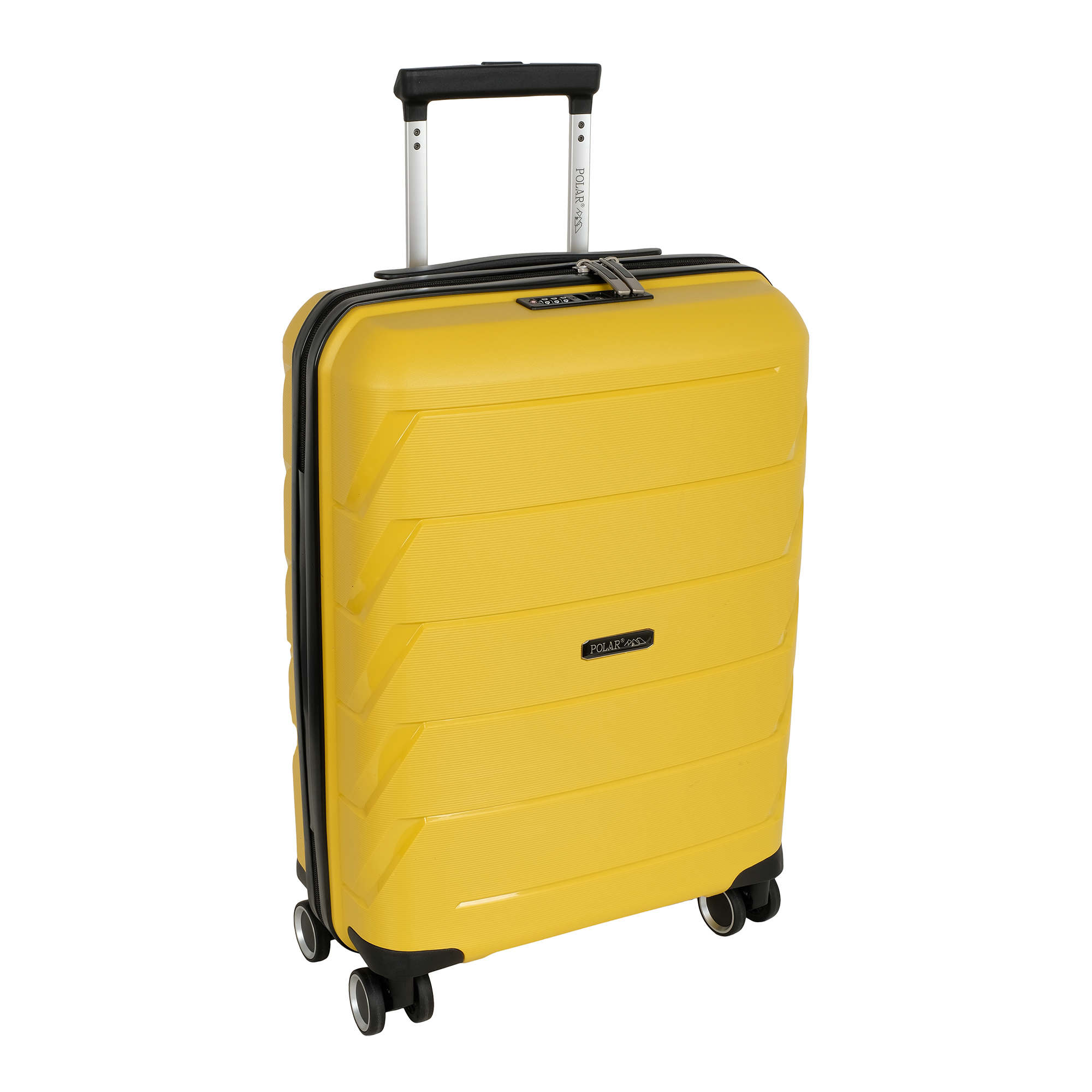 Чемодан малый, для ручной клади POLAR РР819-20" Yellow