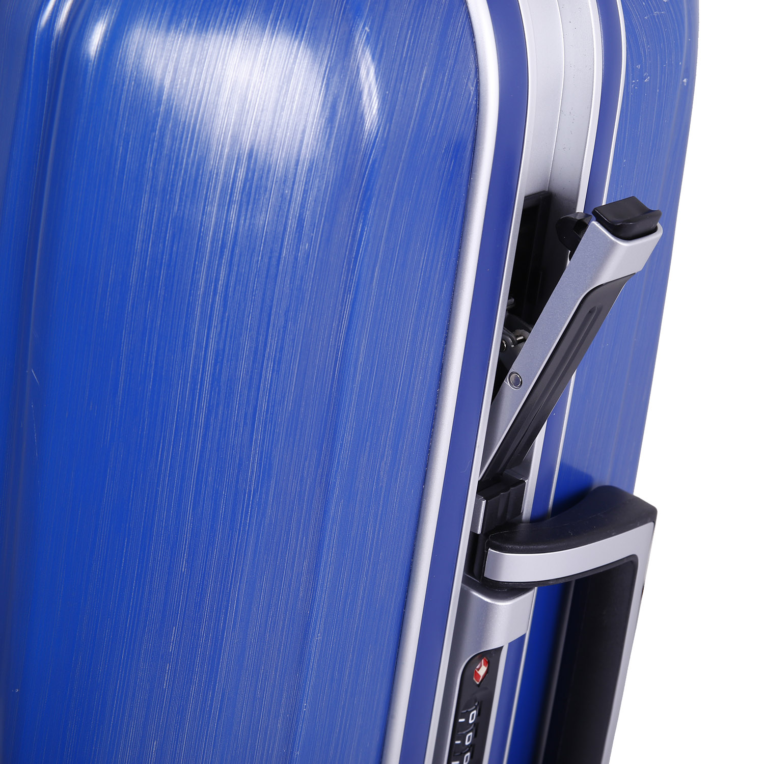 Кейс на колесах, малый, с защелками POLAR Р1155-20 Blue