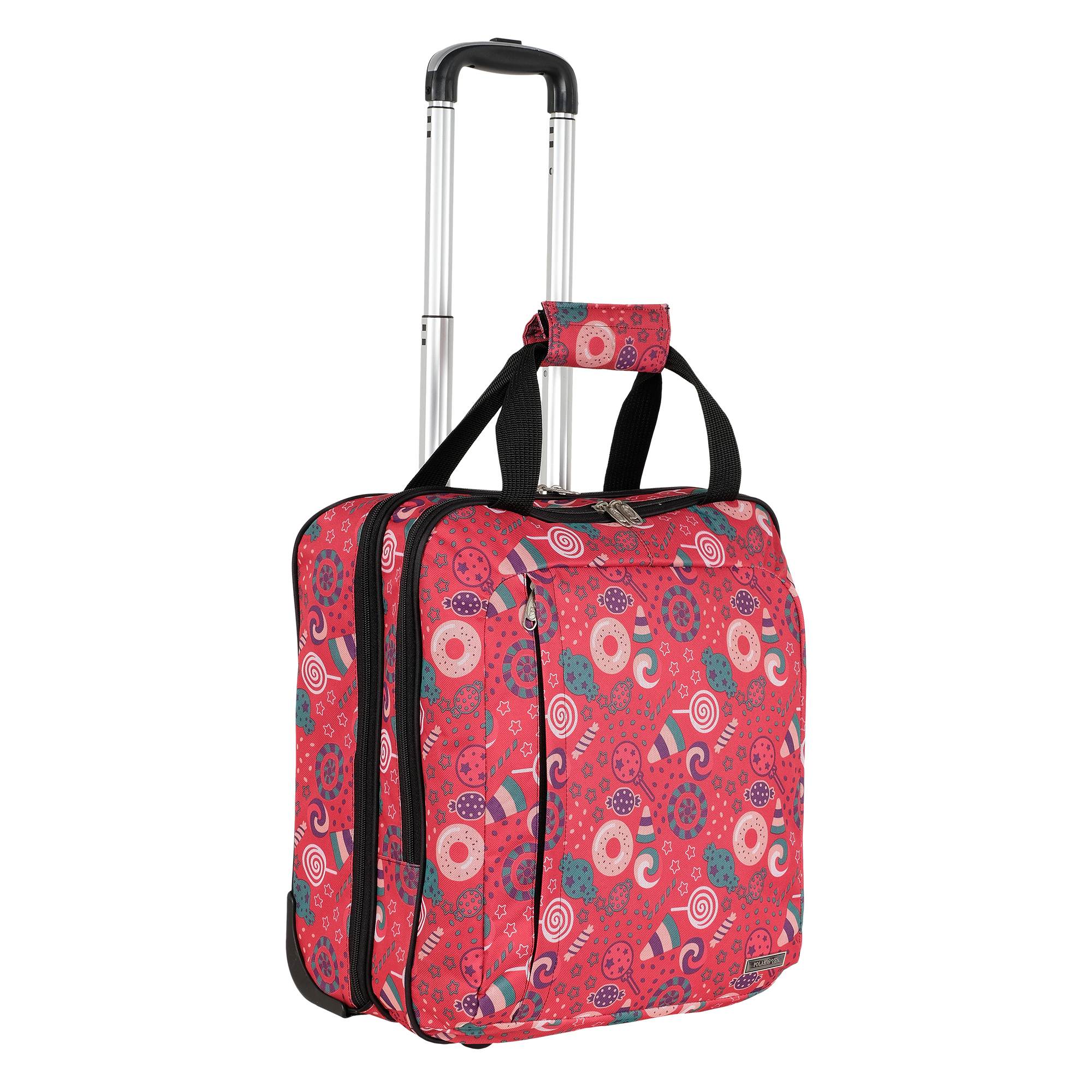 Чемодан на колесах для ручной клади POLAR П7094 "Карамель"