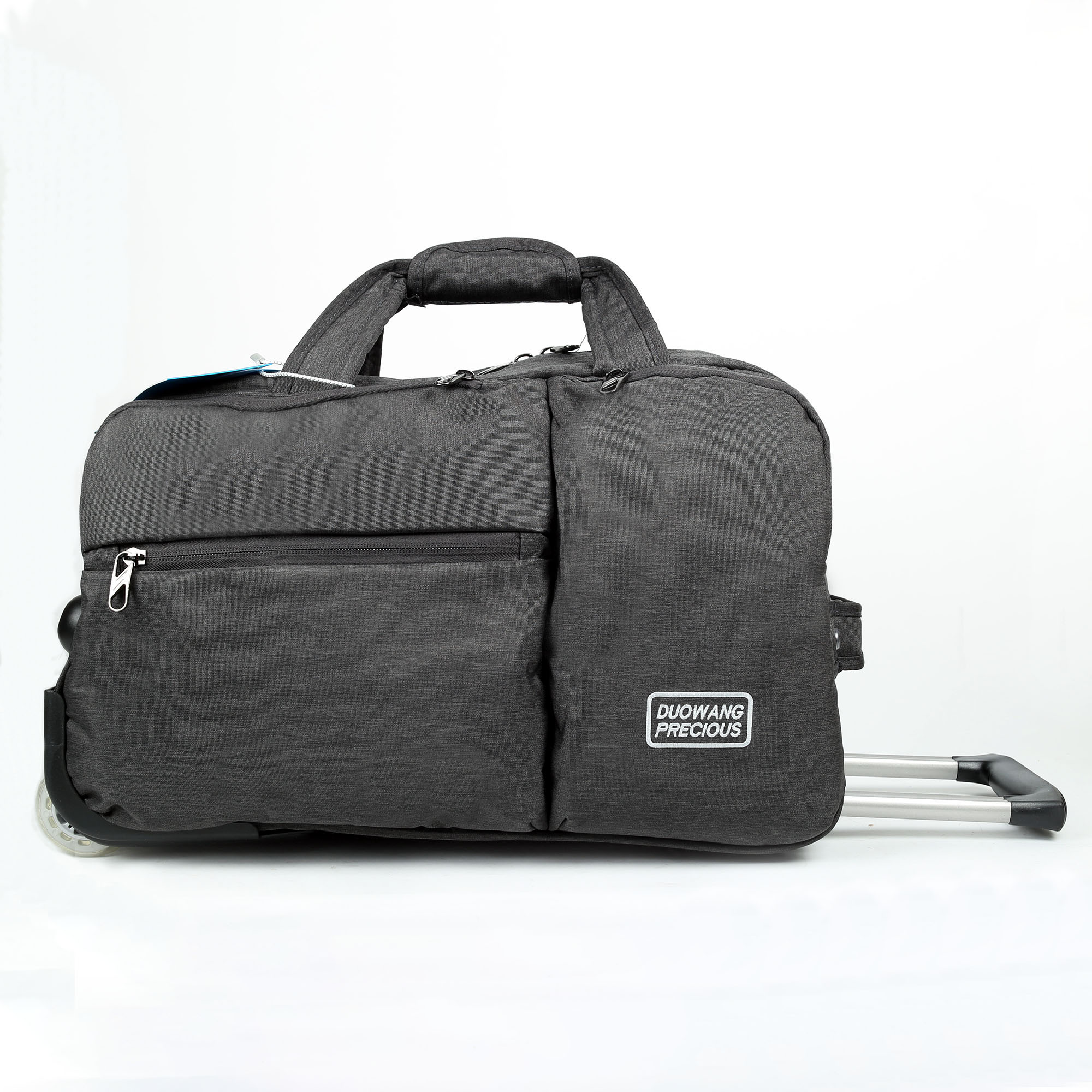 Дорожная сумка на колесах Duowang 211-20 Grey